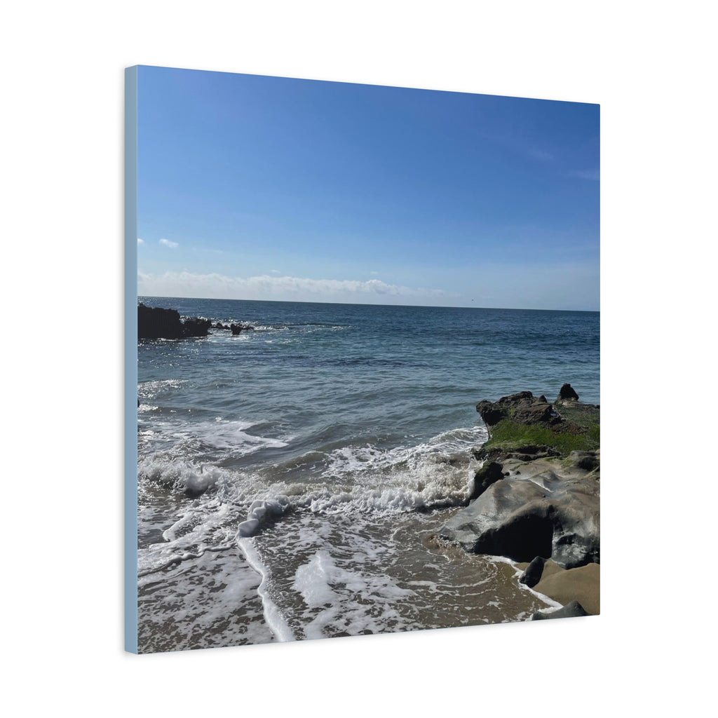 Coastal Calm Matte Stretched Canvas (1.25") — Seascape Wall Art