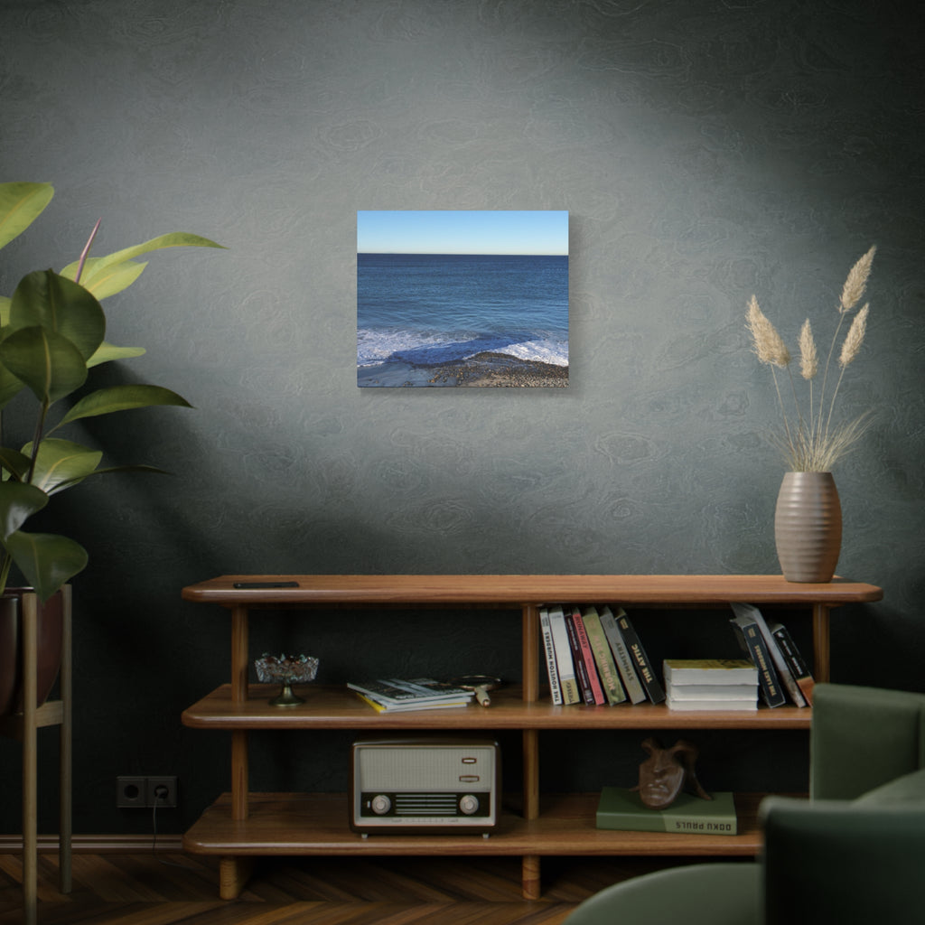 Ocean Horizon Matte Canvas Print — Serene Seascape Wall Art