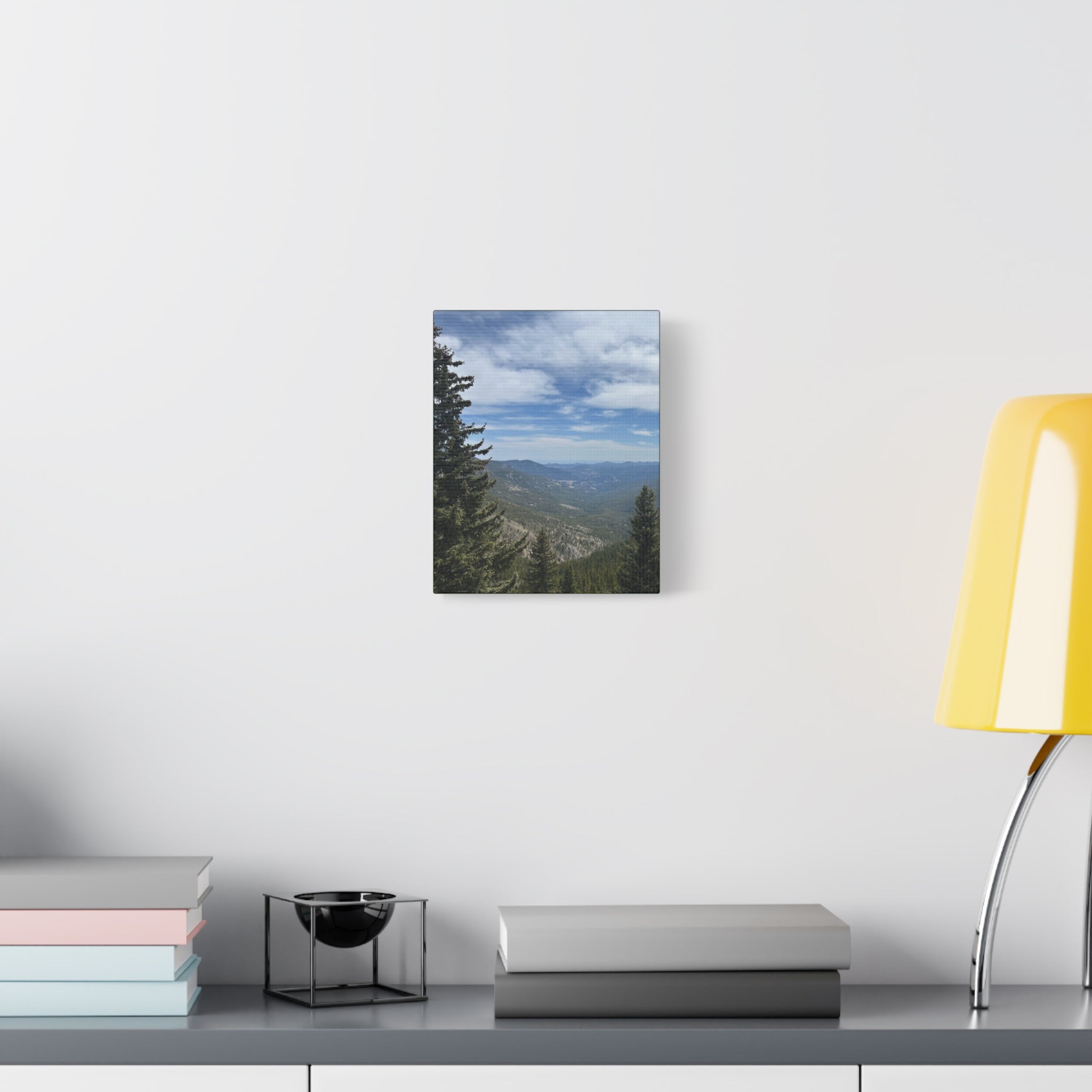Mountain Valley Matte Canvas Wall Art — Stretched 1.25"