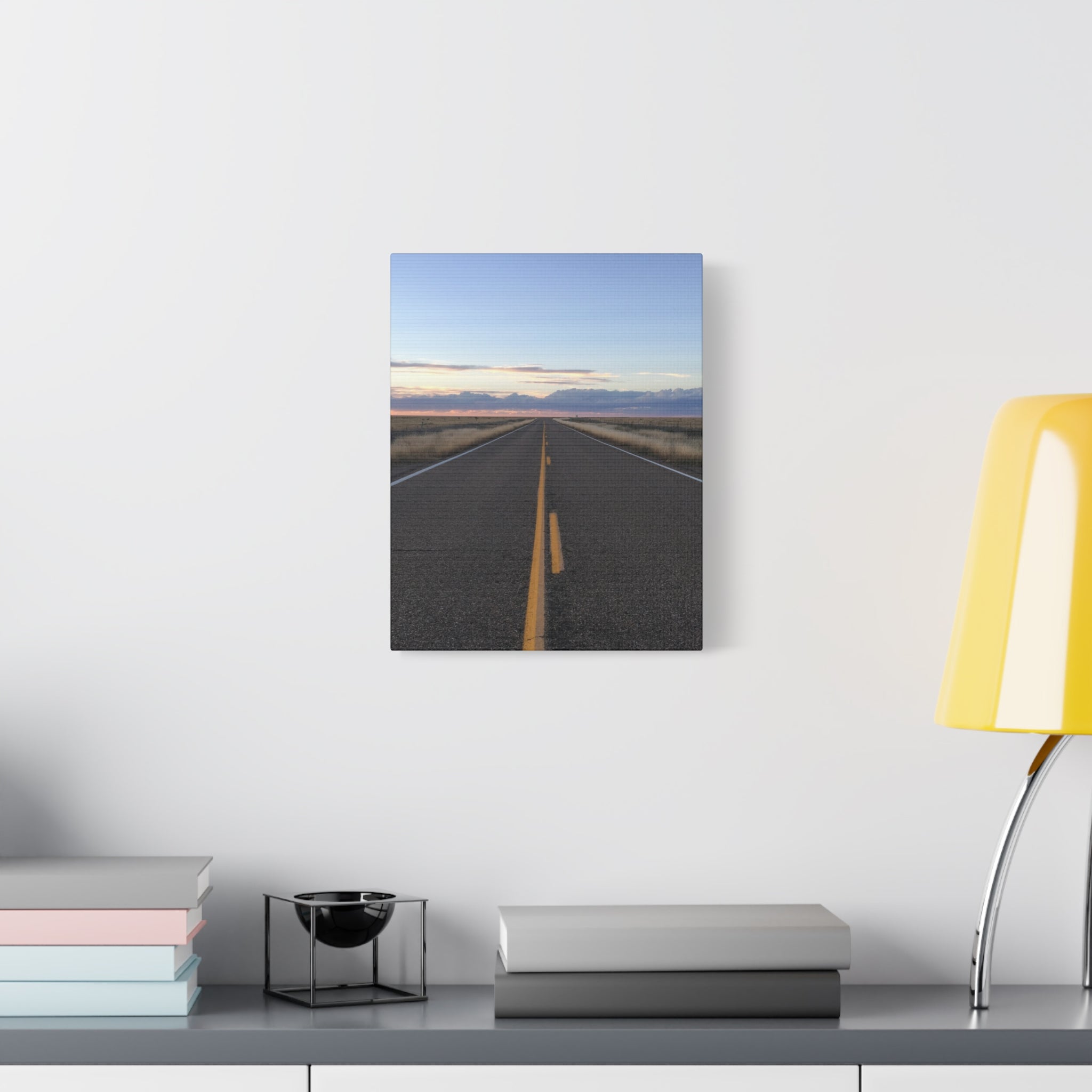 Open Road Canvas Print — Matte Stretched Wall Art (1.25")