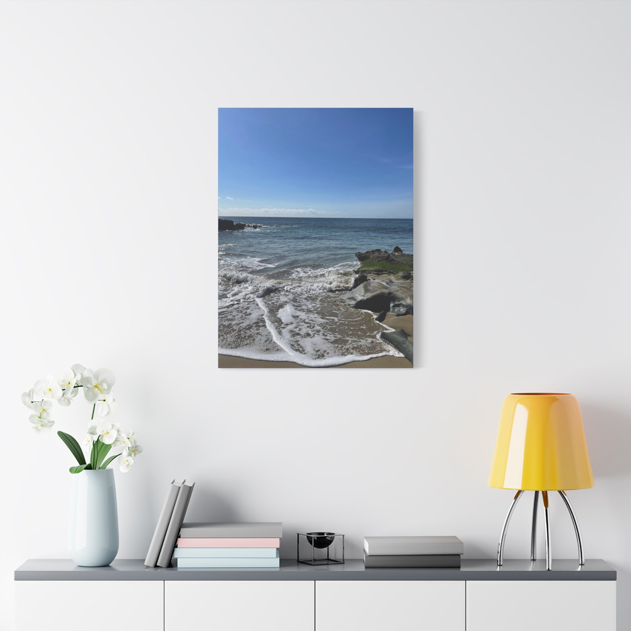 Coastal Calm Matte Stretched Canvas (1.25") — Seascape Wall Art