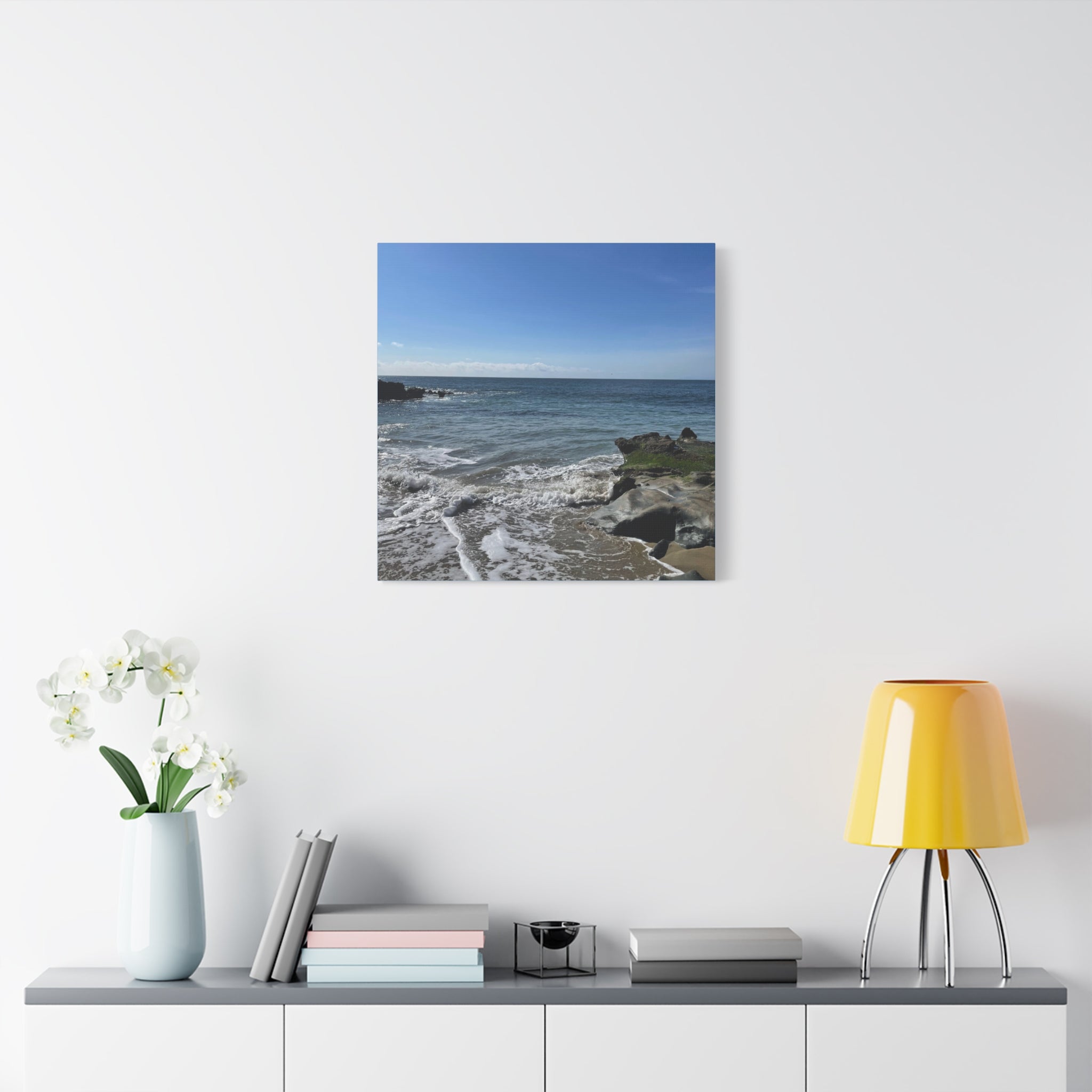Coastal Calm Matte Stretched Canvas (1.25") — Seascape Wall Art