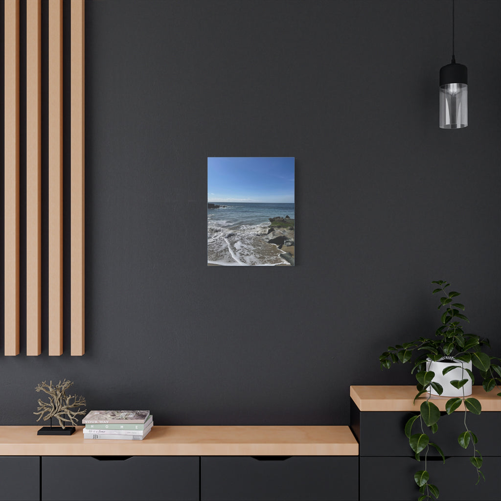 Coastal Calm Matte Stretched Canvas (1.25") — Seascape Wall Art