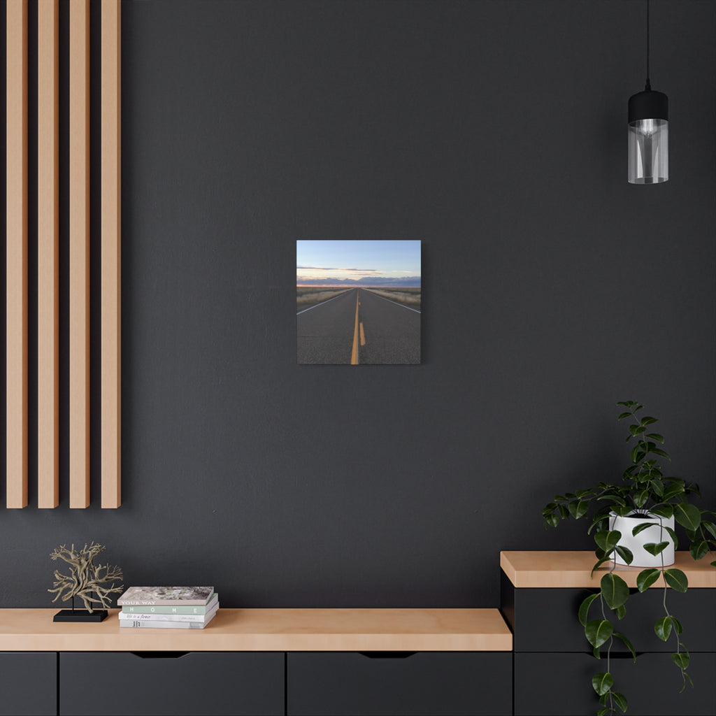 Open Road Canvas Print — Matte Stretched Wall Art (1.25")
