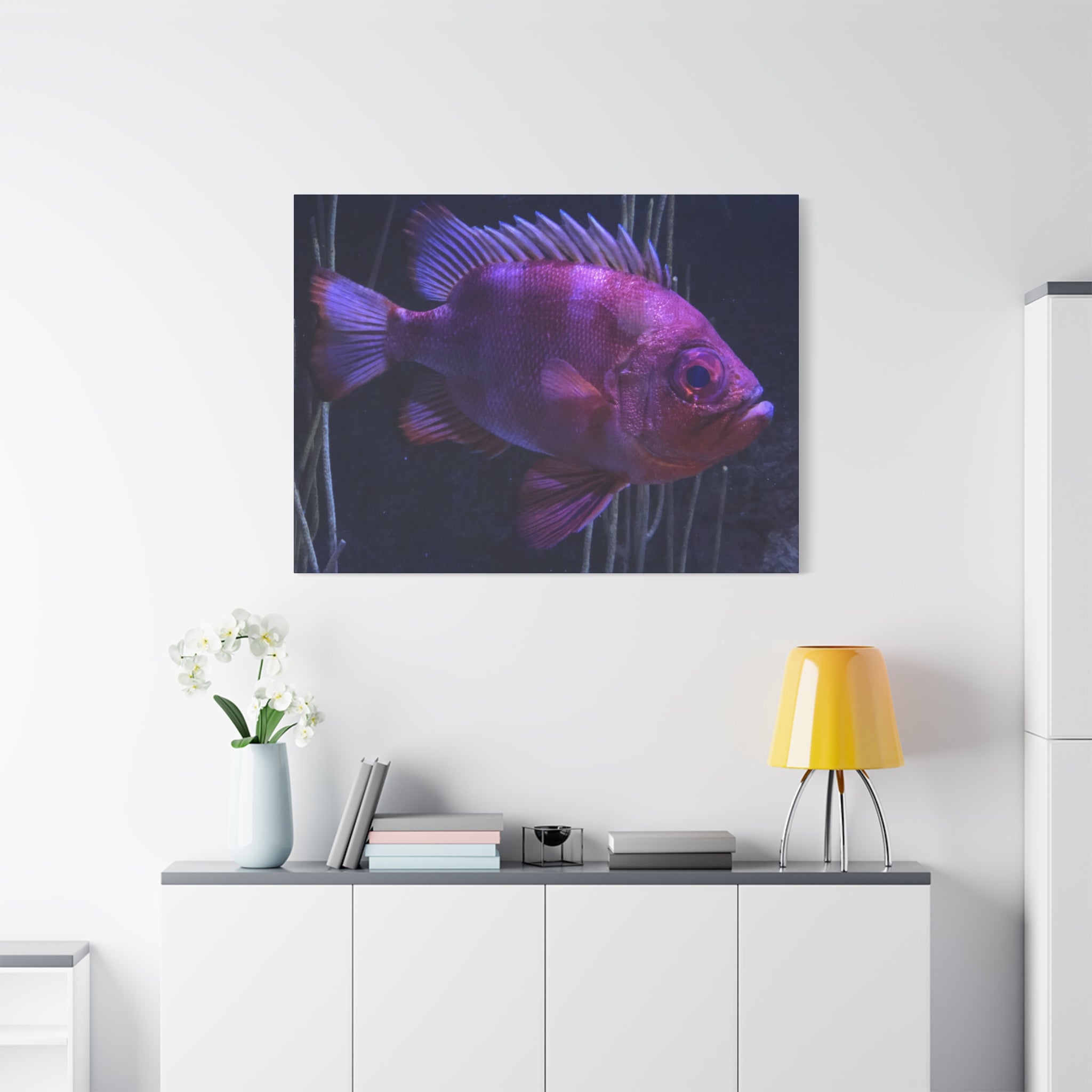 Popeye Catalufa Canvas Print — Vibrant Ocean Wall Art