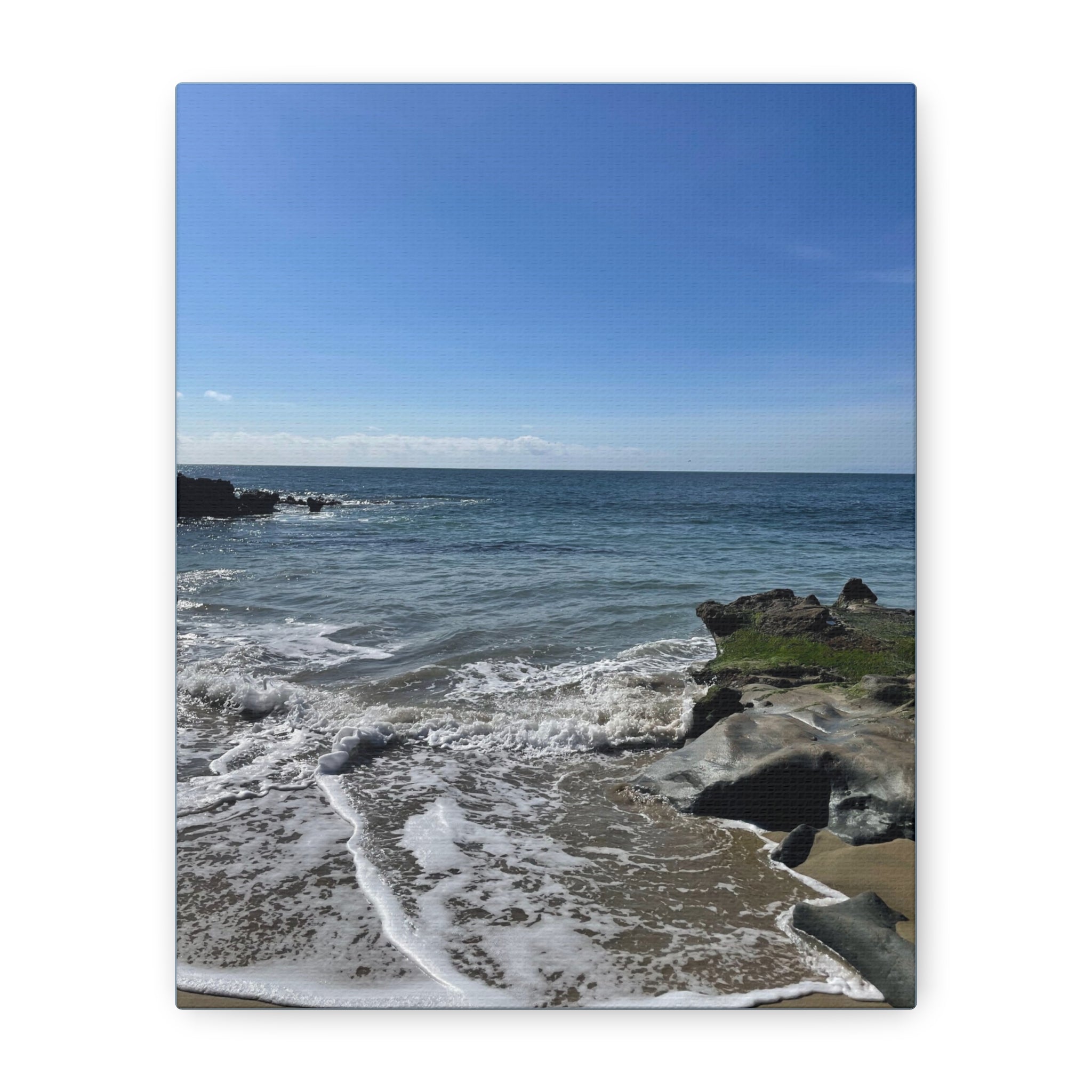 Coastal Calm Matte Stretched Canvas (1.25") — Seascape Wall Art