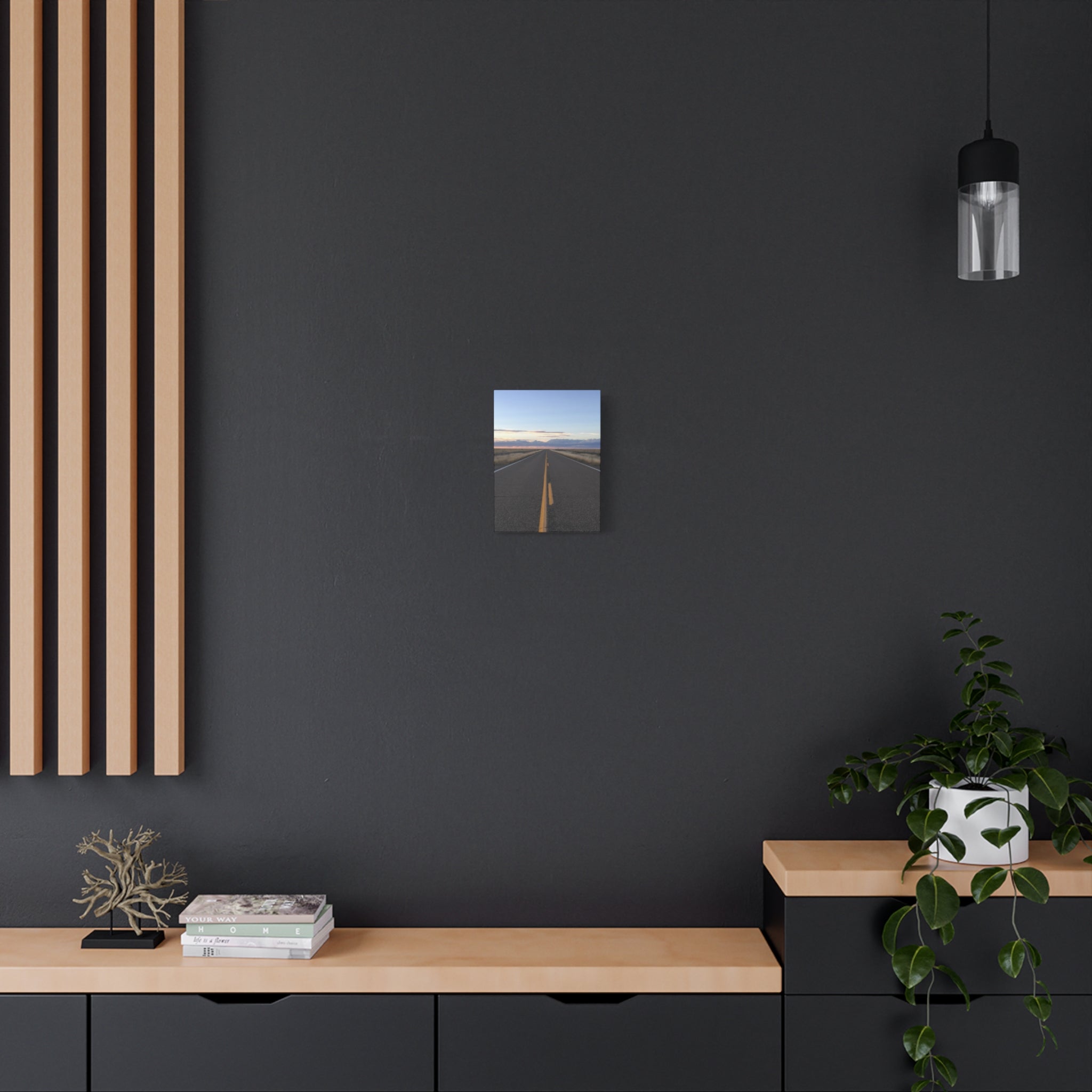 Open Road Canvas Print — Matte Stretched Wall Art (1.25")