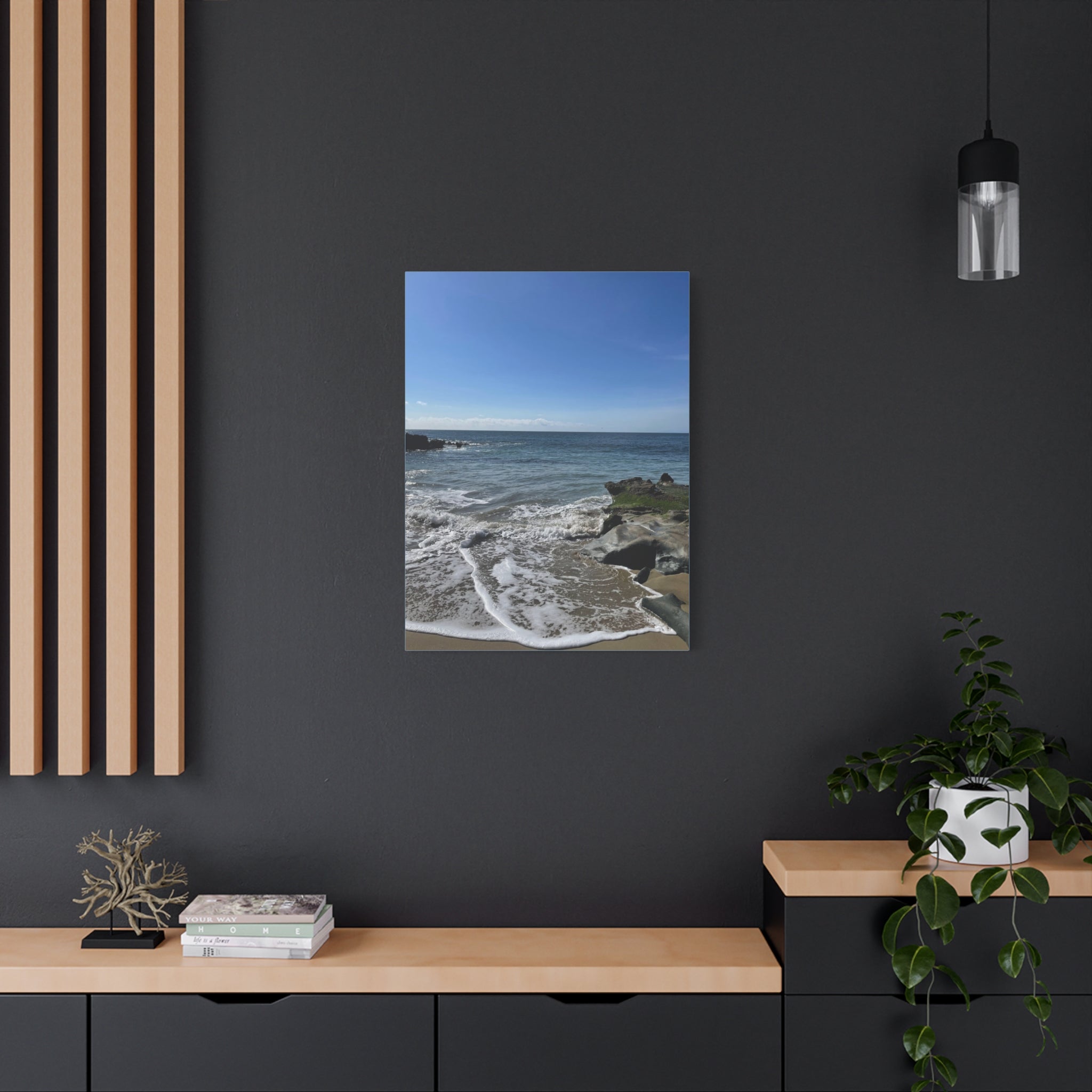 Coastal Calm Matte Stretched Canvas (1.25") — Seascape Wall Art