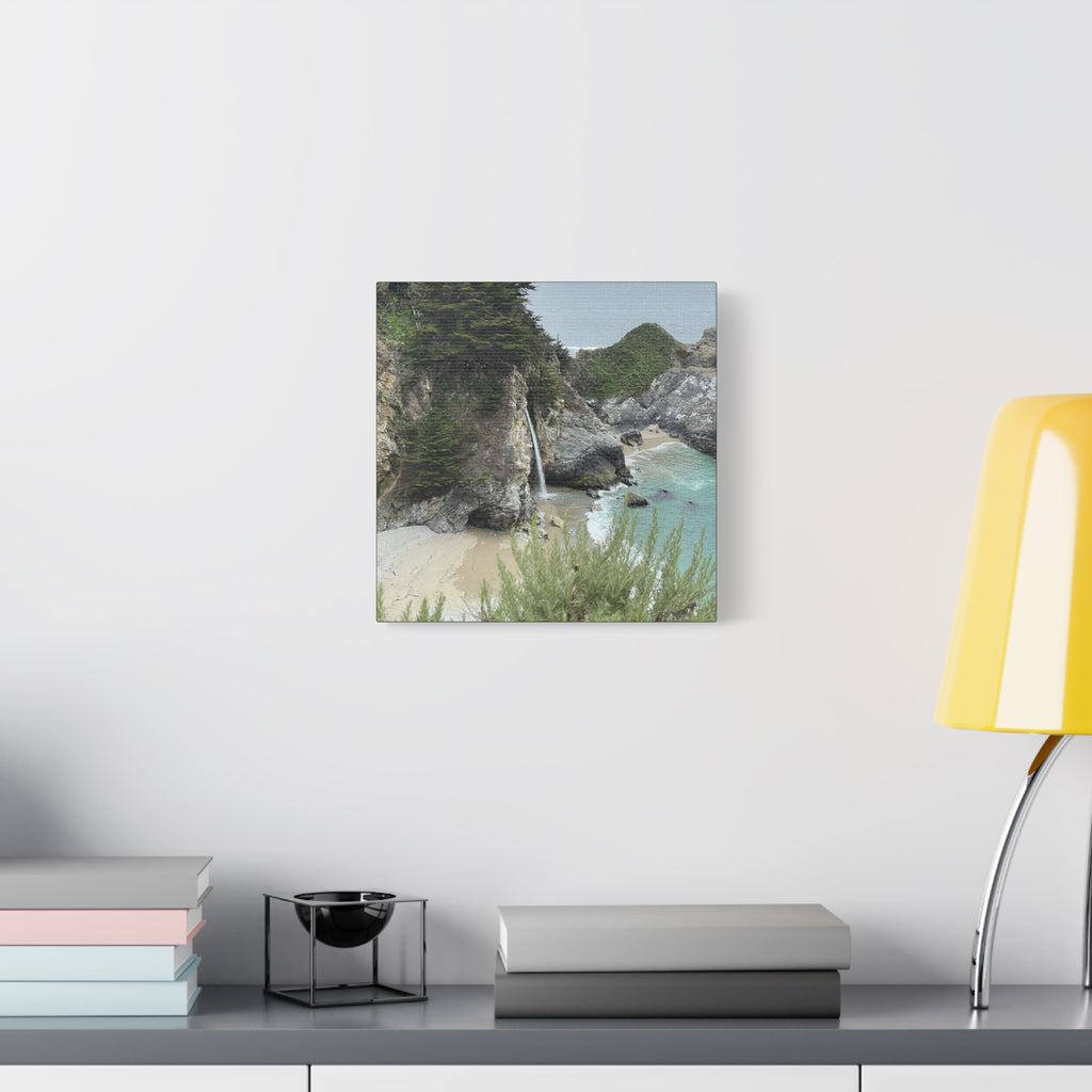 McWay Falls Coastal Canvas Print — Matte Stretched 1.25"