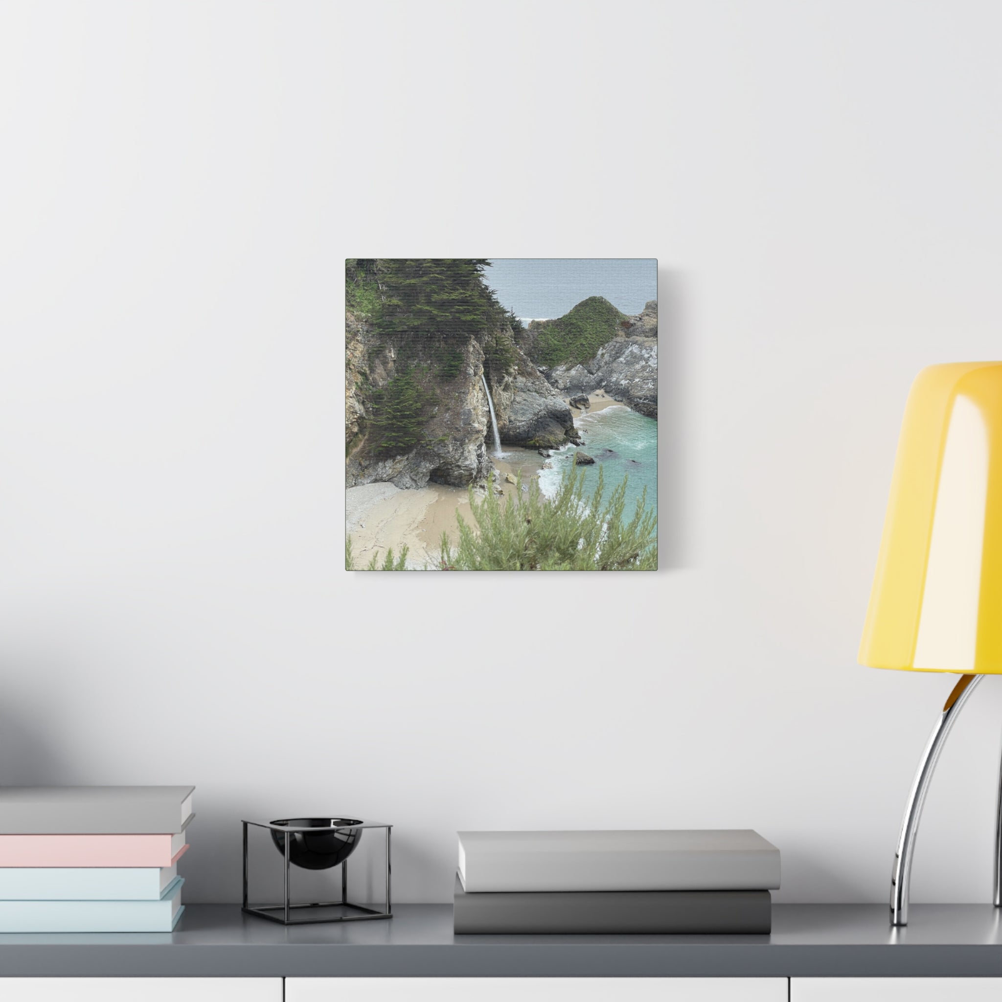 McWay Falls Coastal Canvas Print — Matte Stretched 1.25"