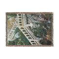 Woven Blanket — Scenic Stone Staircase Tapestry Throw