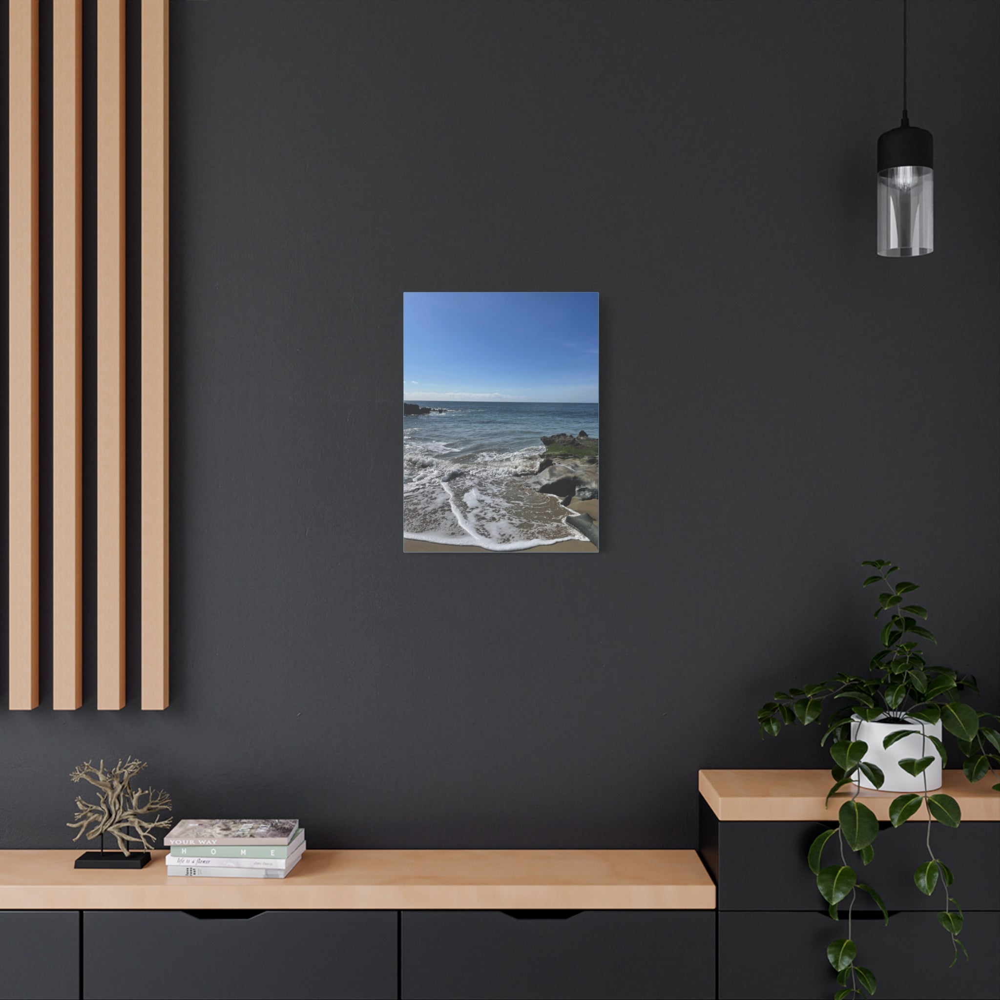 Coastal Calm Matte Stretched Canvas (1.25") — Seascape Wall Art