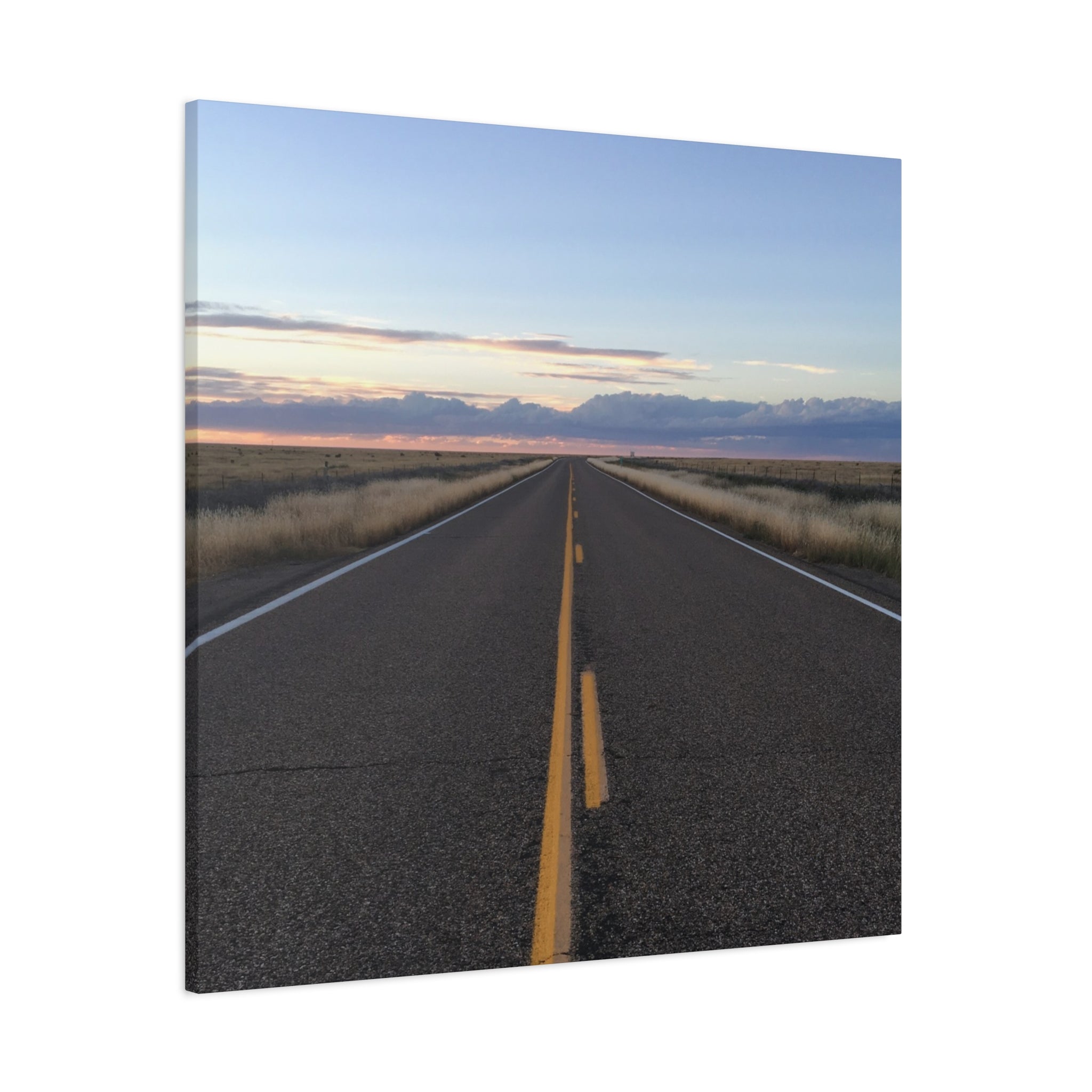 Open Road Canvas Print — Matte Stretched Wall Art (1.25")