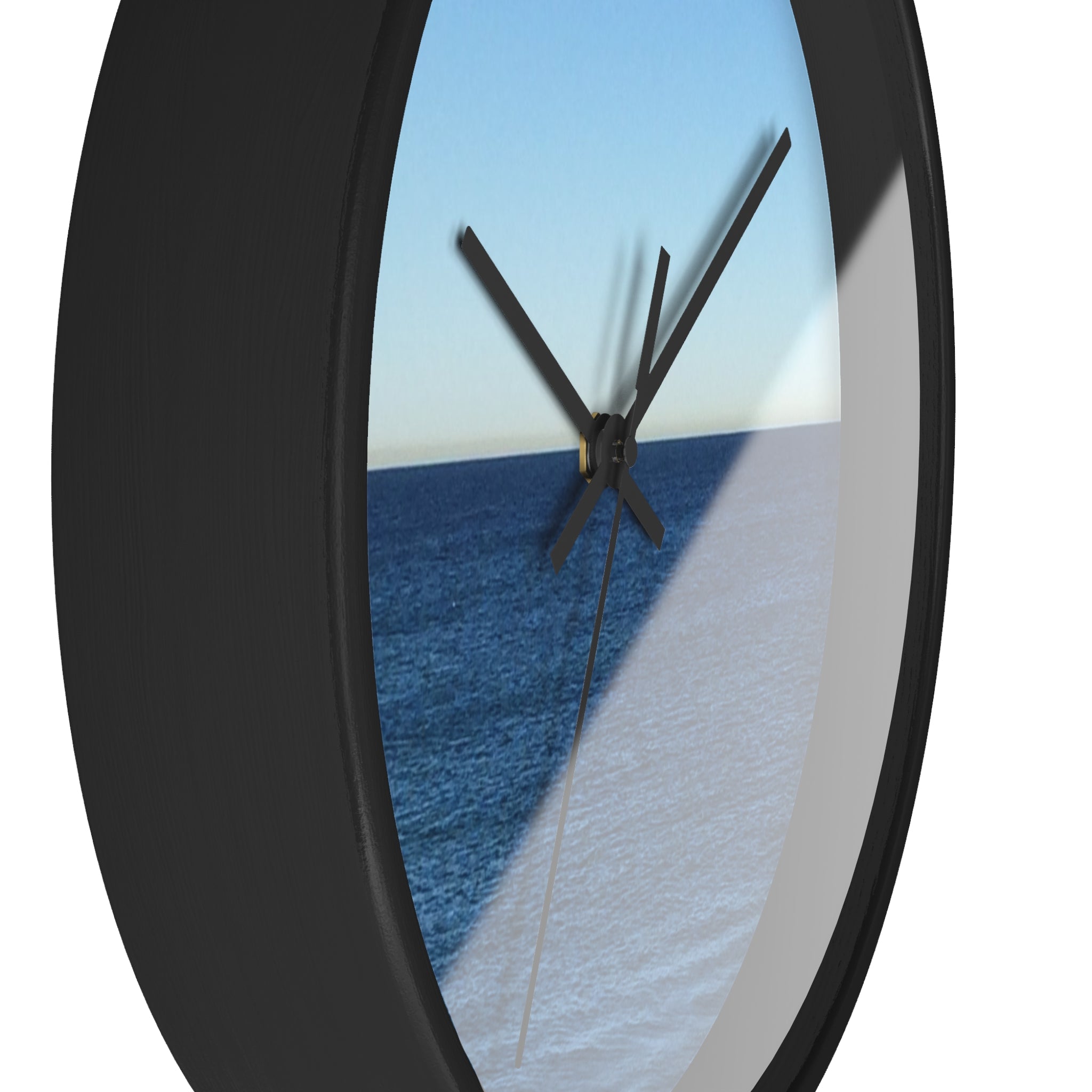 Ocean Horizon Wall Clock – Coastal Sea View Decorative Clock