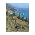 Coastal Cliffs Canvas Print — Big Sur Seascape Matte Stretched Wall Art