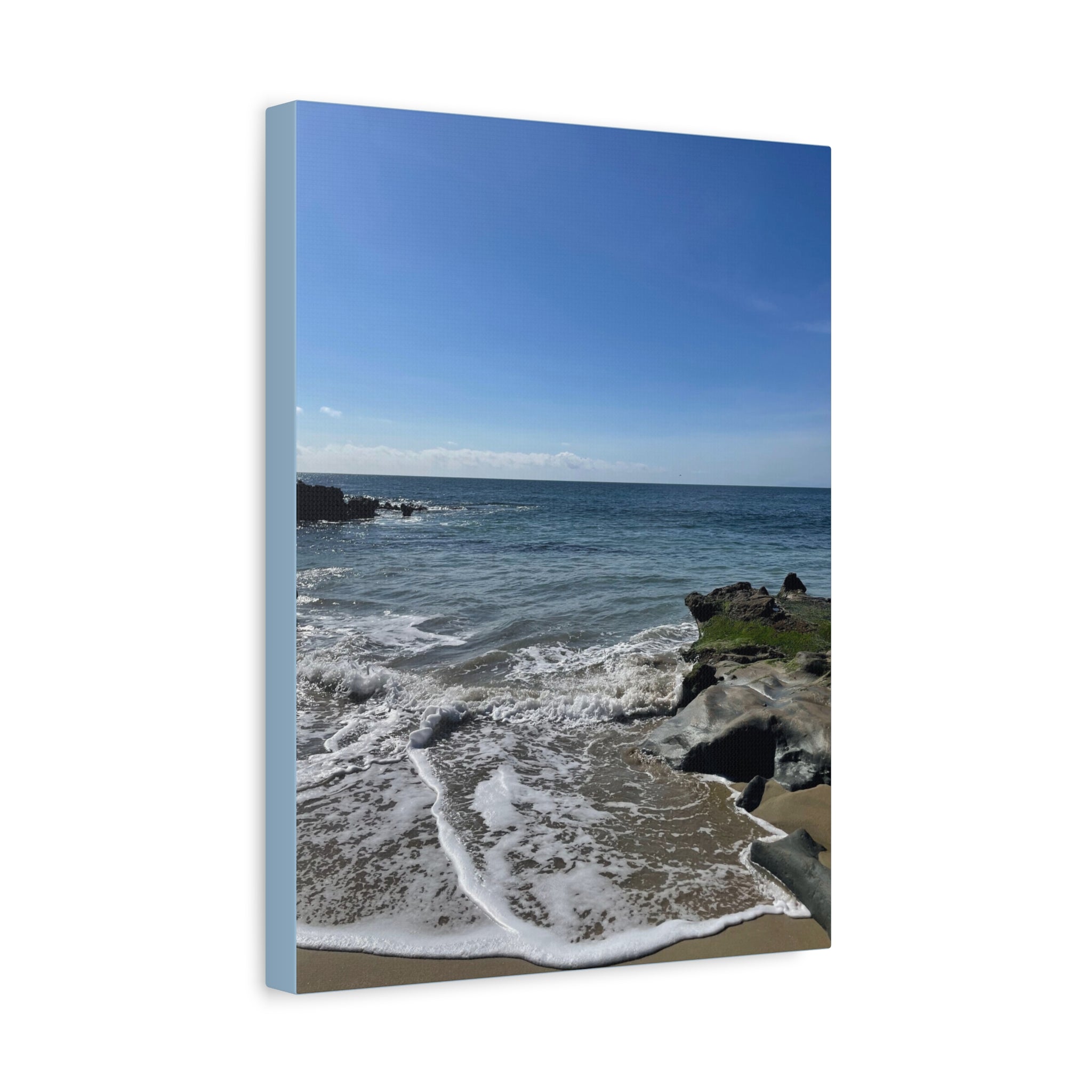 Coastal Calm Matte Stretched Canvas (1.25") — Seascape Wall Art