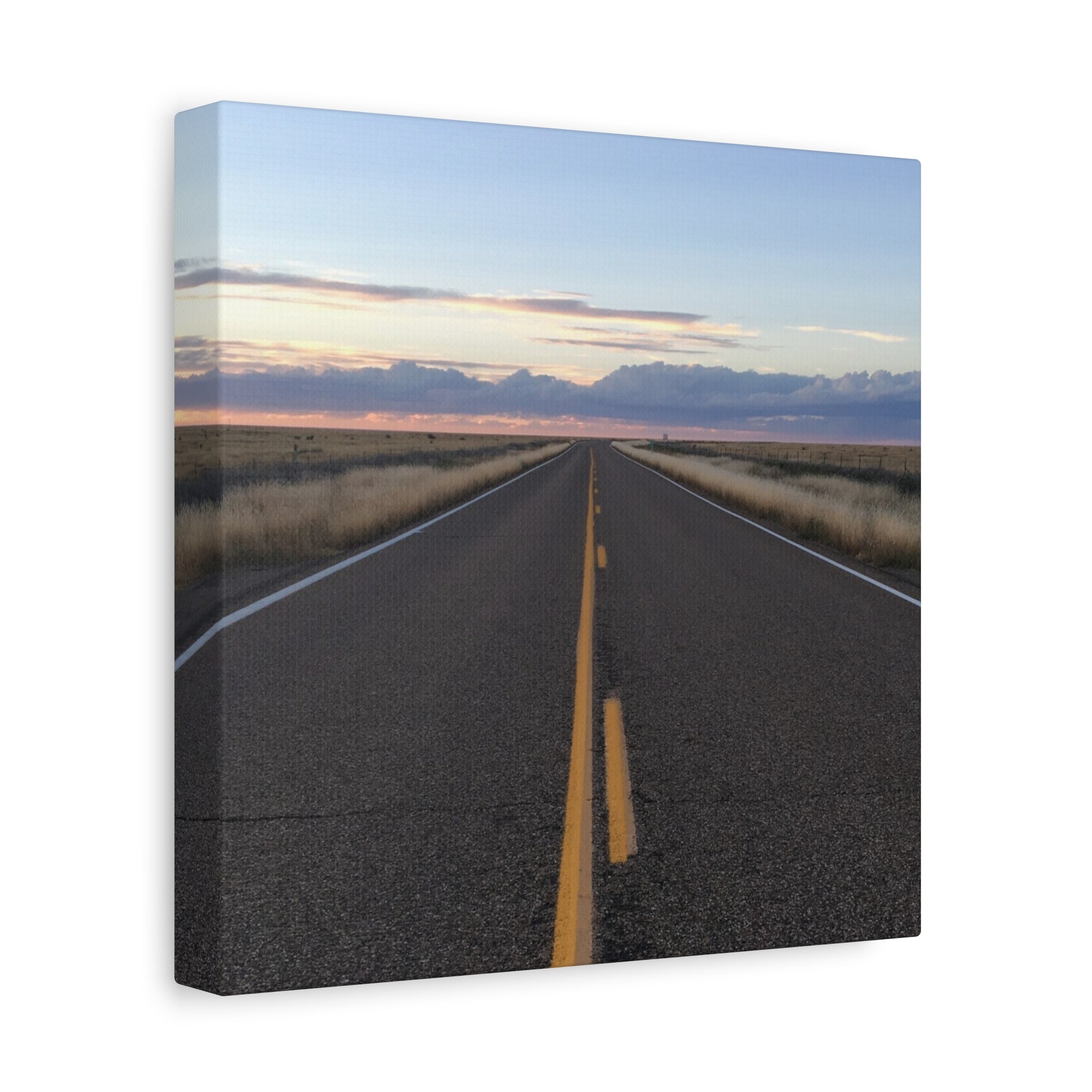 Open Road Canvas Print — Matte Stretched Wall Art (1.25")