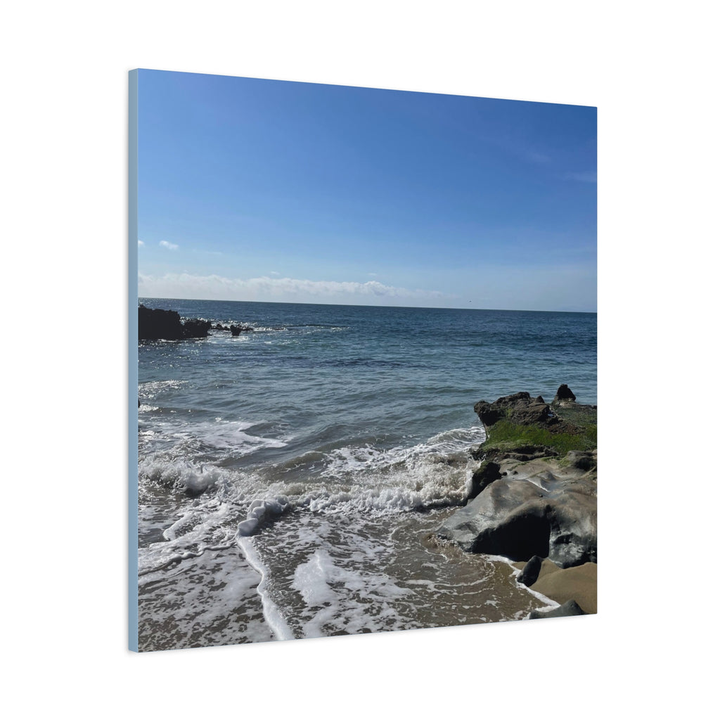 Coastal Calm Matte Stretched Canvas (1.25") — Seascape Wall Art