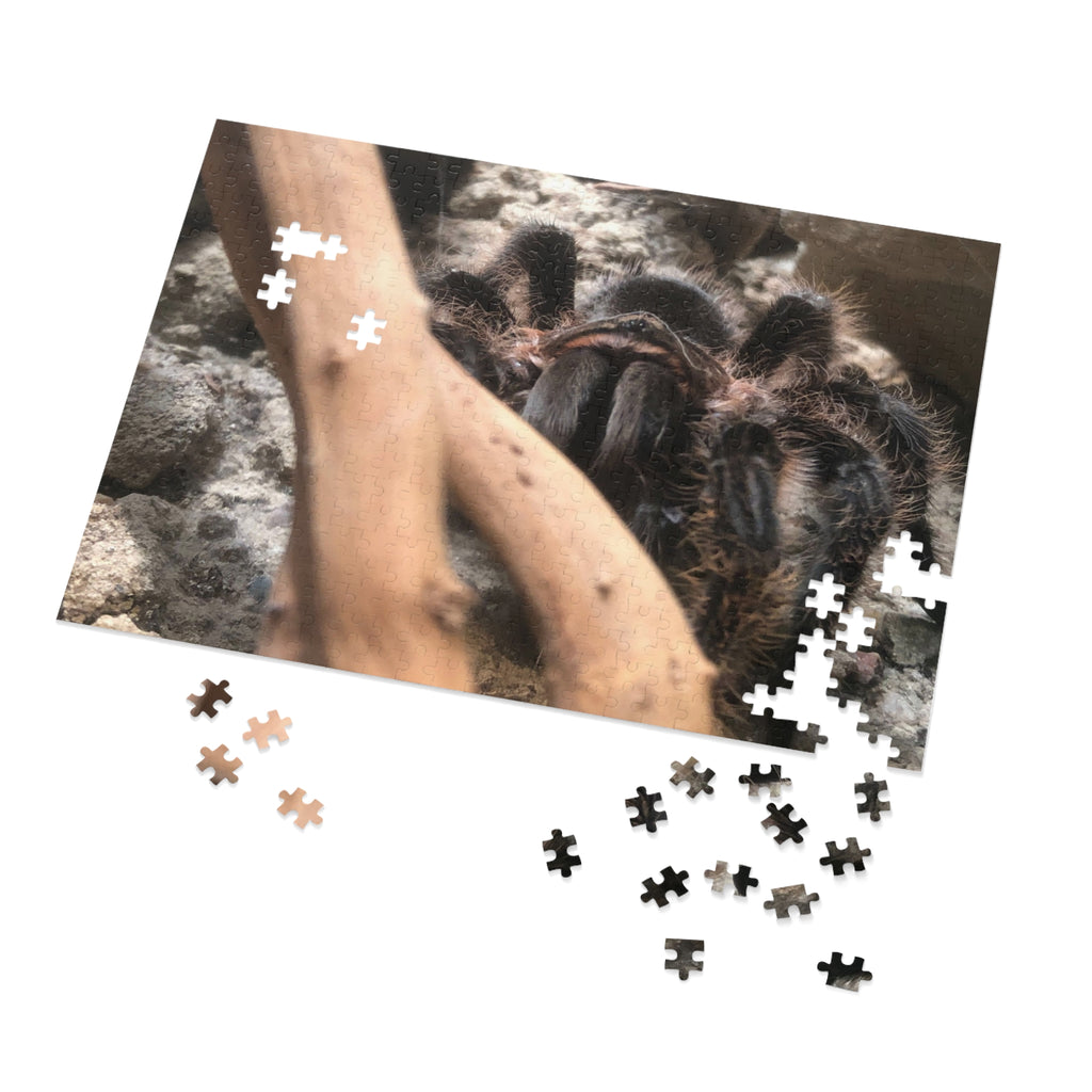 Tarantula Jigsaw Puzzle with Tin – Realistic Arachnid Puzzle for Enthusiasts