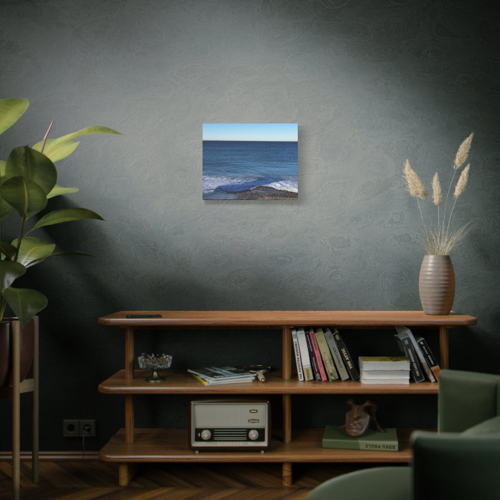 Ocean Horizon Matte Canvas Print — Serene Seascape Wall Art