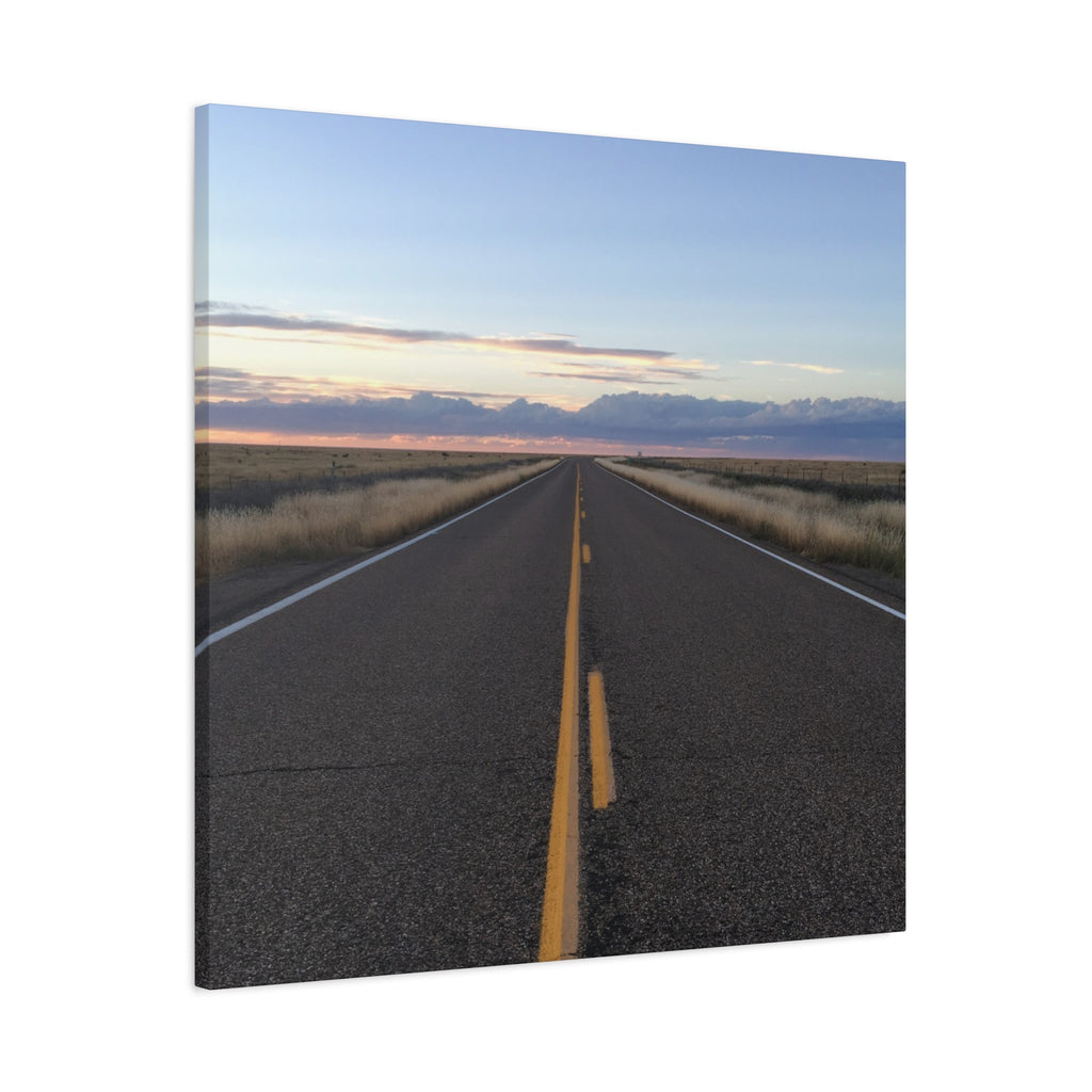 Open Road Canvas Print — Matte Stretched Wall Art (1.25")