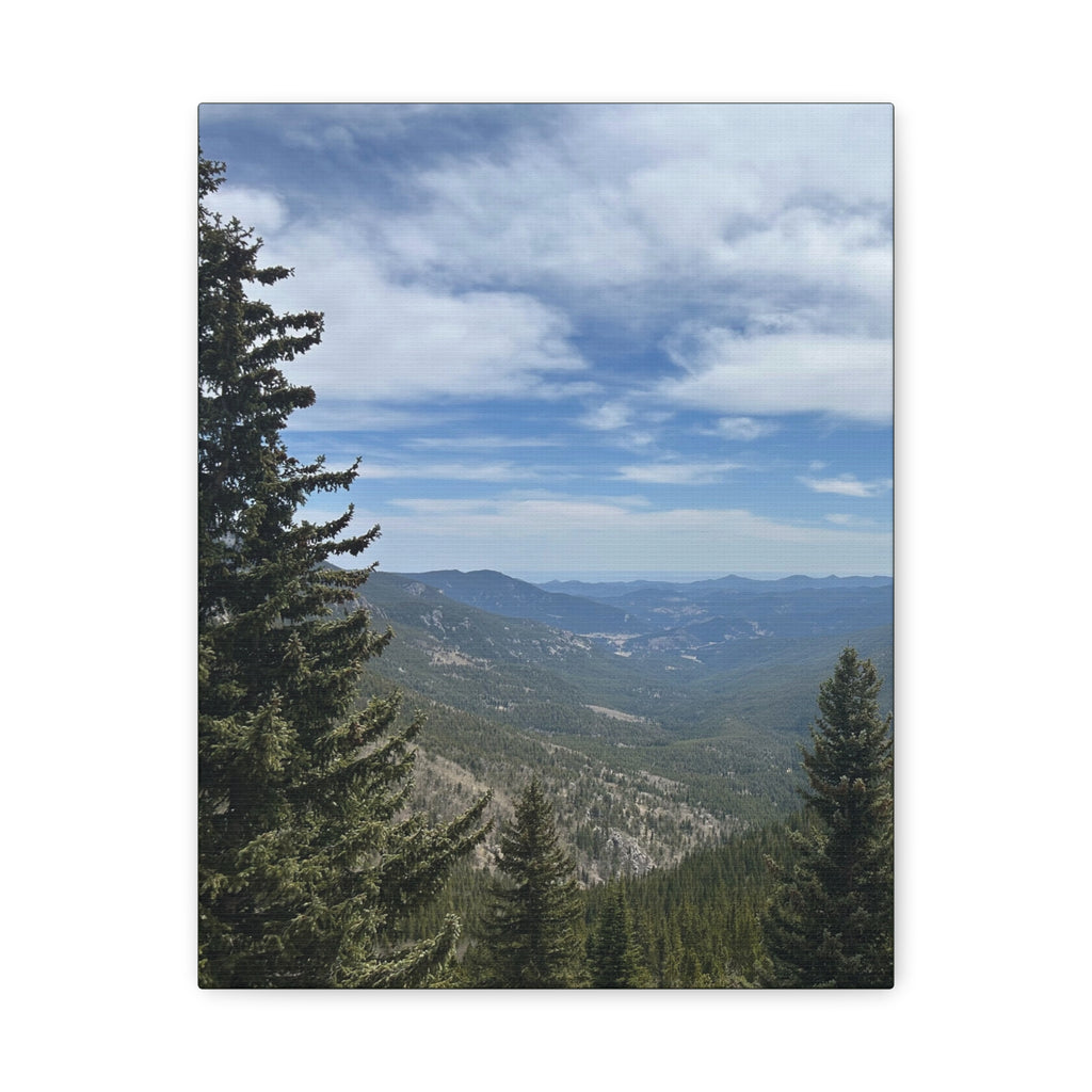 Mountain Valley Matte Canvas Wall Art — Stretched 1.25"