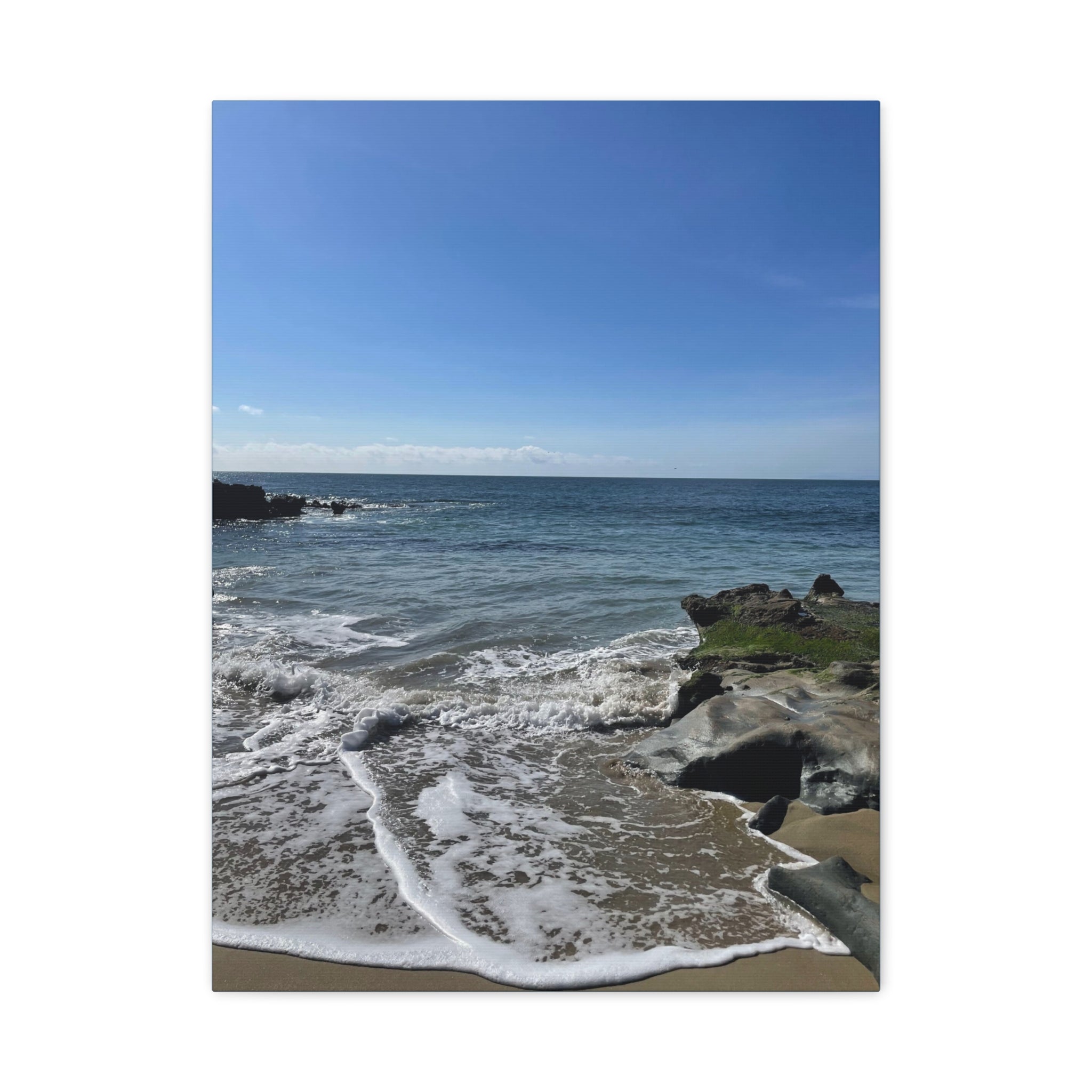 Coastal Calm Matte Stretched Canvas (1.25") — Seascape Wall Art