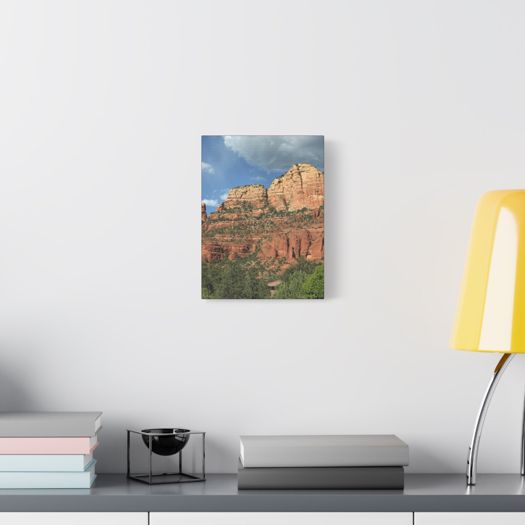 Sedona Red Rock Canvas Wall Art - Matte Stretched Landscape Print