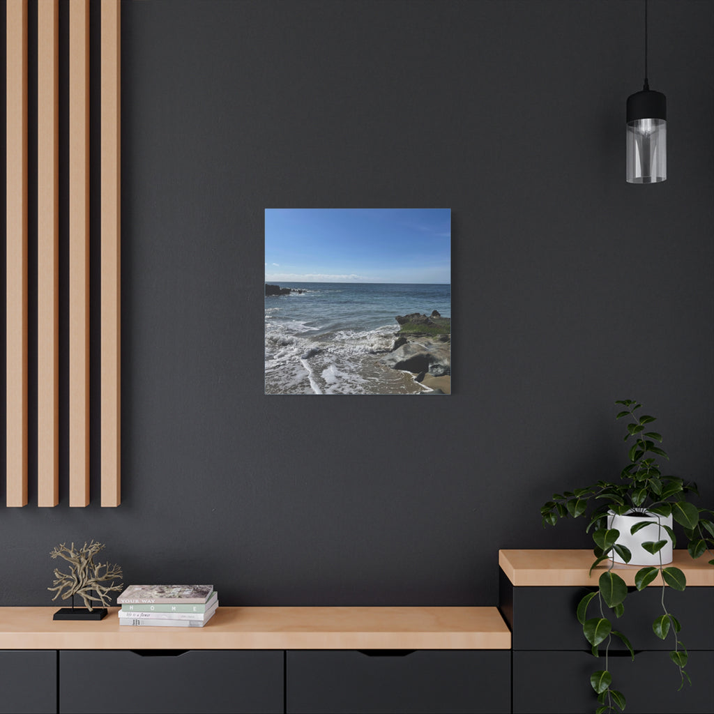 Coastal Calm Matte Stretched Canvas (1.25") — Seascape Wall Art