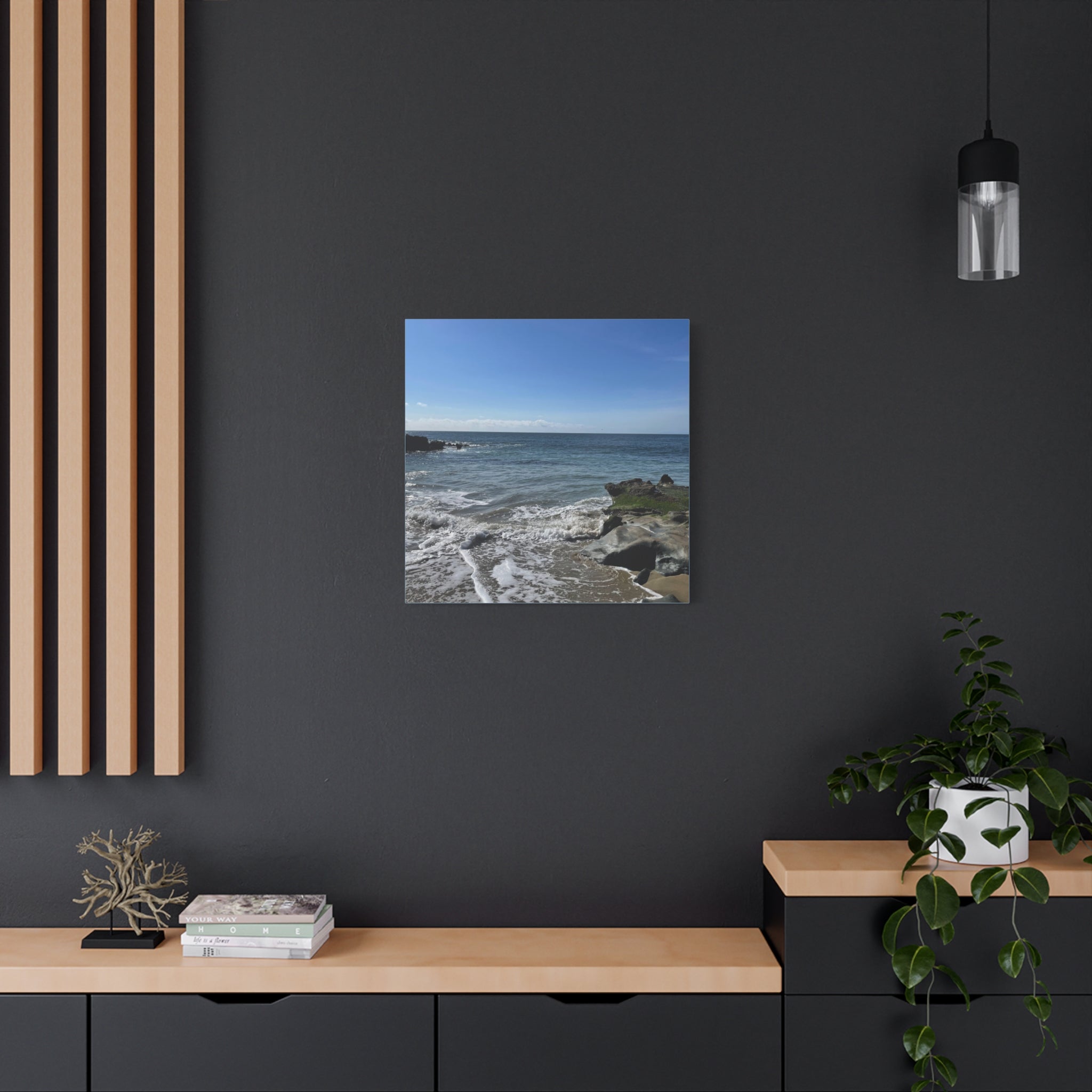 Coastal Calm Matte Stretched Canvas (1.25") — Seascape Wall Art