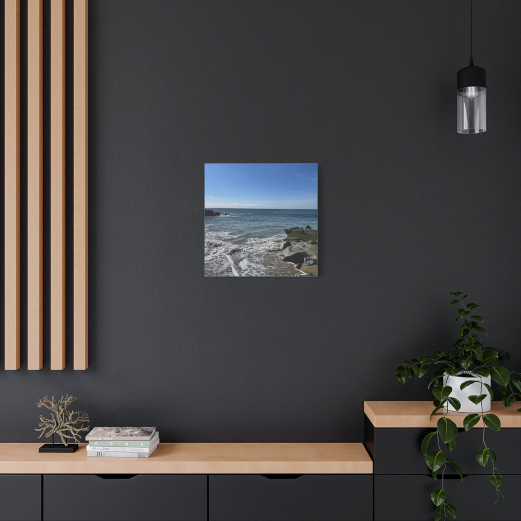 Coastal Calm Matte Stretched Canvas (1.25") — Seascape Wall Art