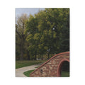 Park Pathway Matte Canvas Wall Art — Stretched 1.25"