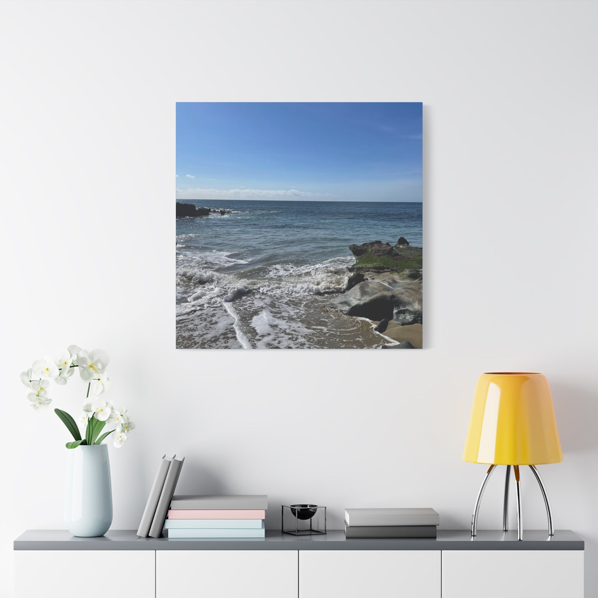 Coastal Calm Matte Stretched Canvas (1.25") — Seascape Wall Art