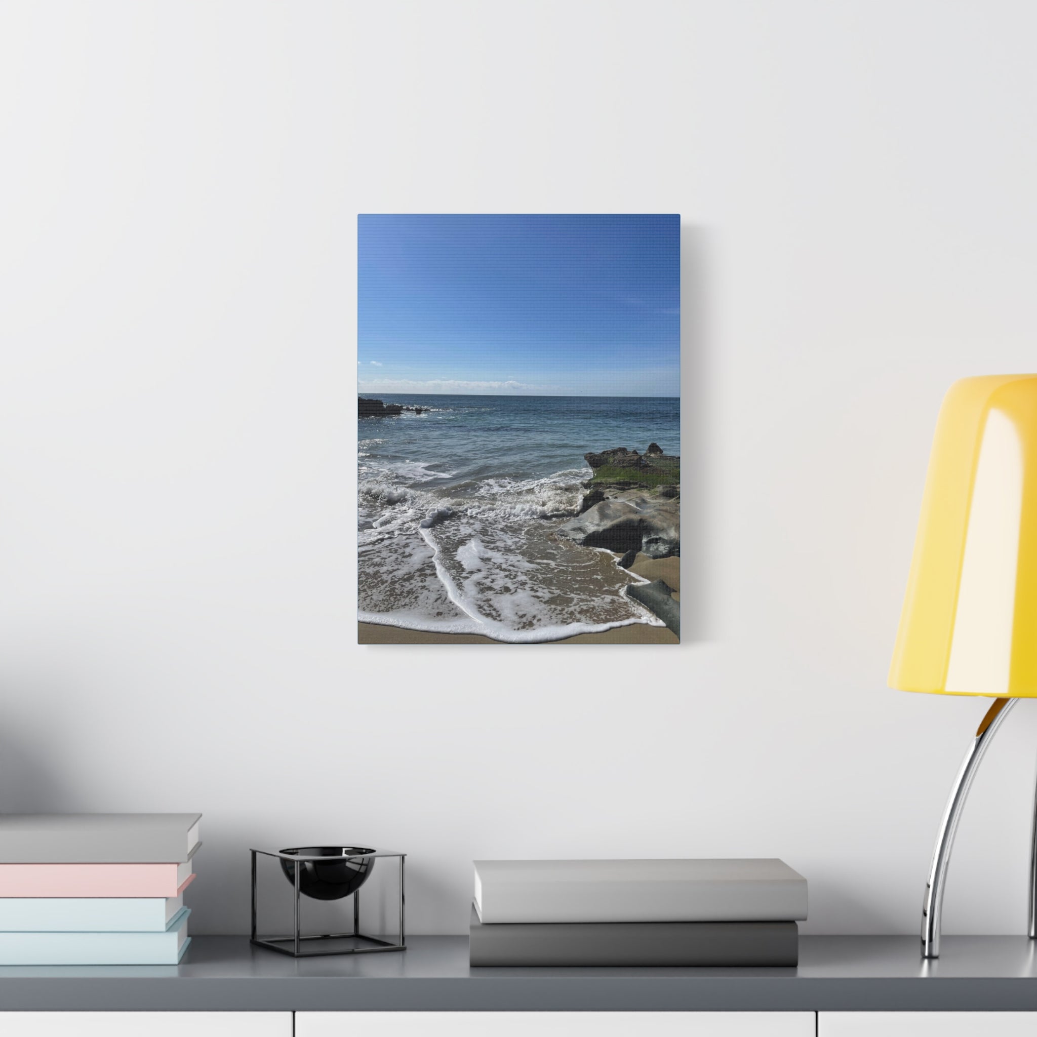 Coastal Calm Matte Stretched Canvas (1.25") — Seascape Wall Art