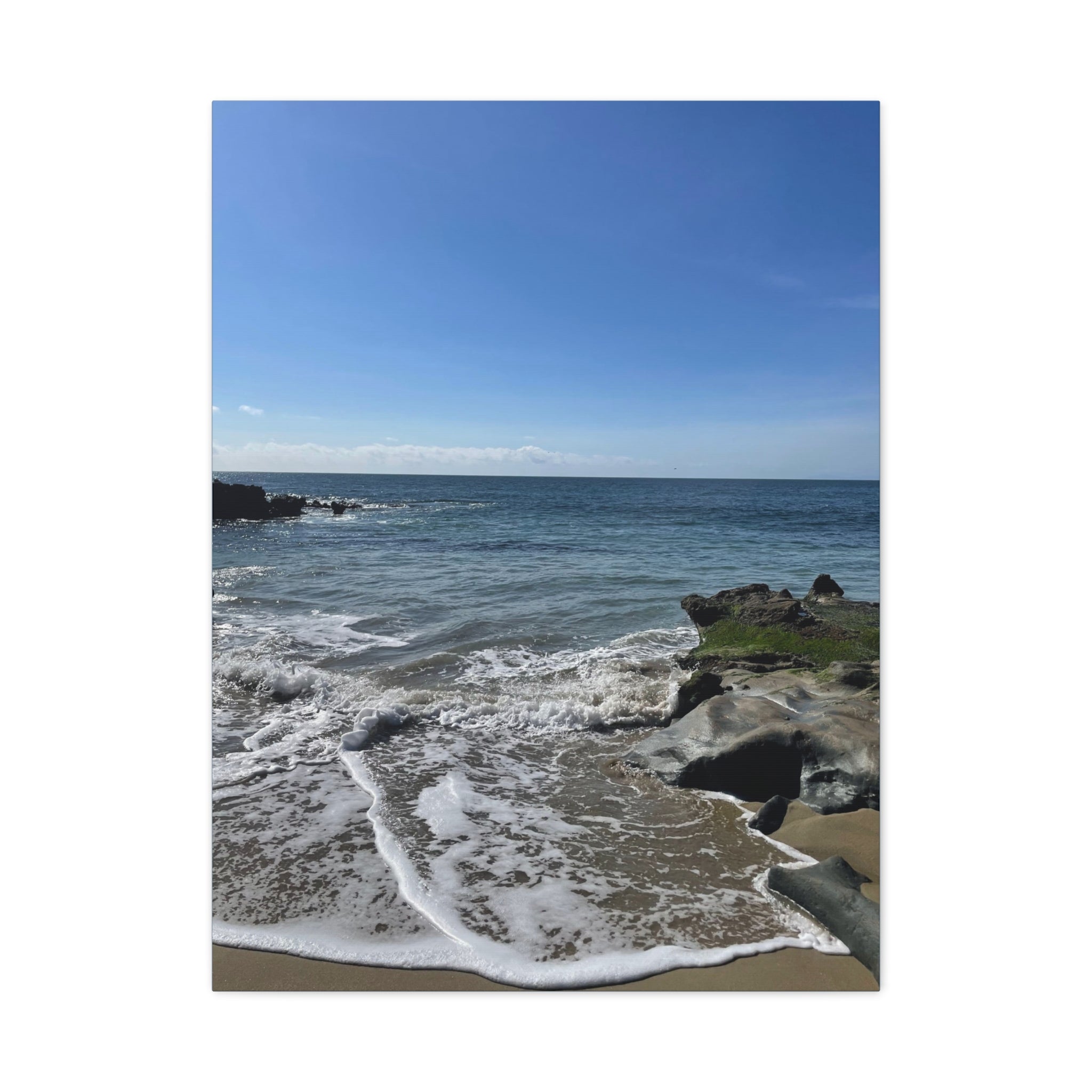 Coastal Calm Matte Stretched Canvas (1.25") — Seascape Wall Art