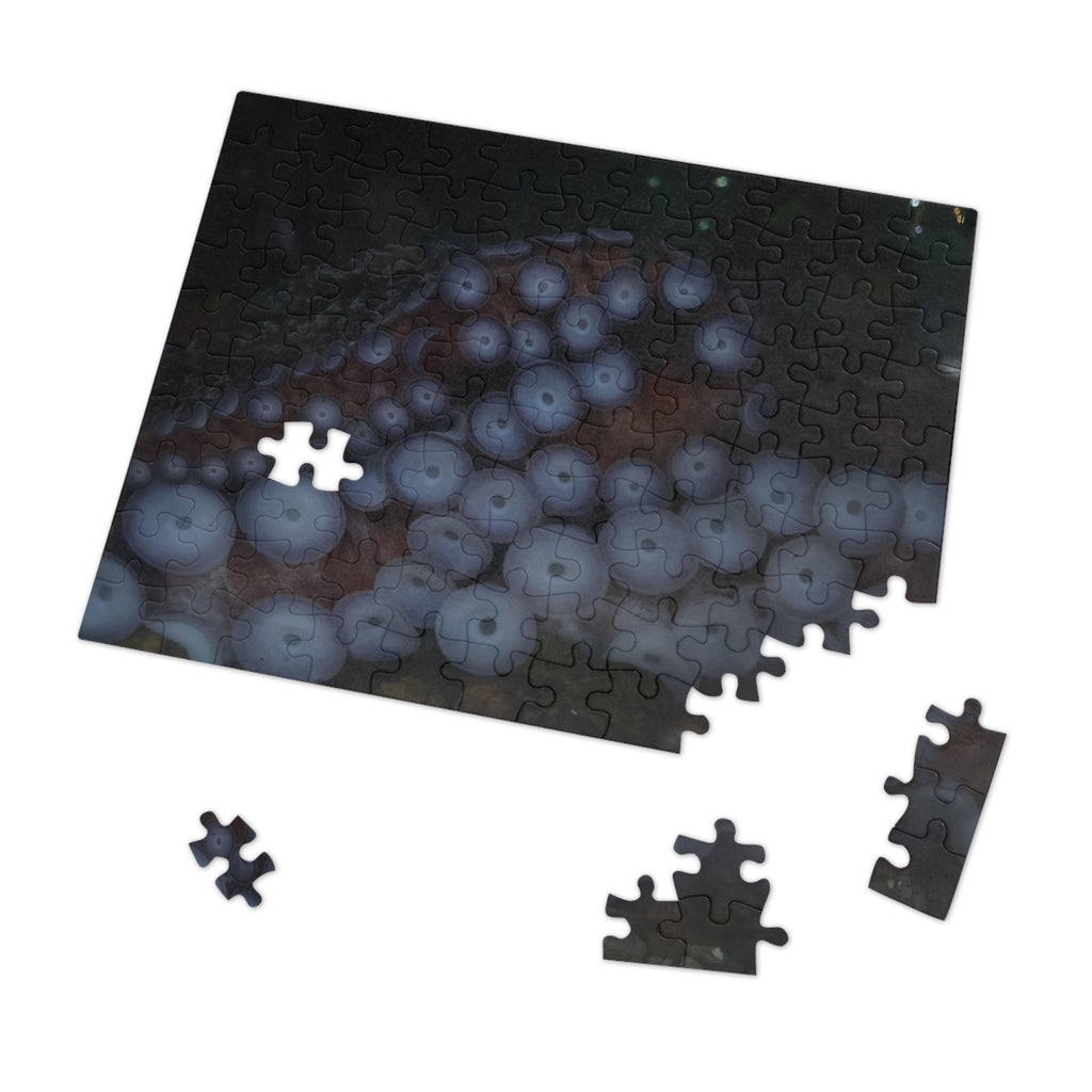 Octopus Suckers Jigsaw Puzzle with Tin — Marine Life Ocean Decor Gift