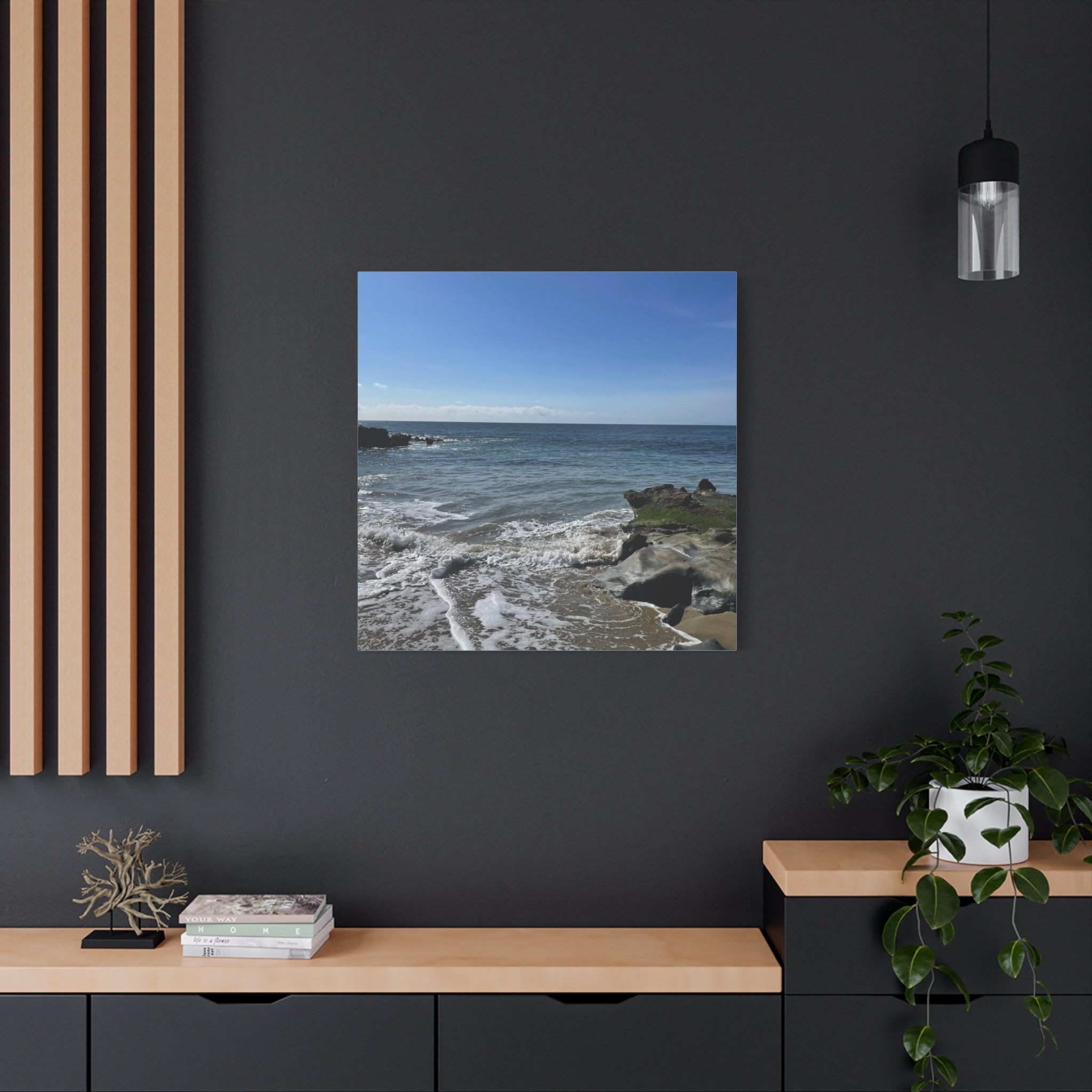 Coastal Calm Matte Stretched Canvas (1.25") — Seascape Wall Art
