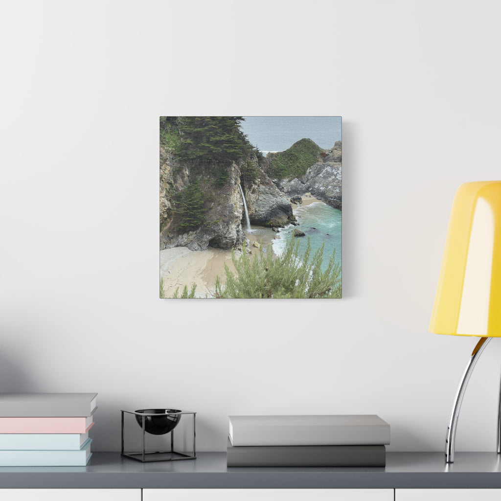 McWay Falls Coastal Canvas Print — Matte Stretched 1.25"