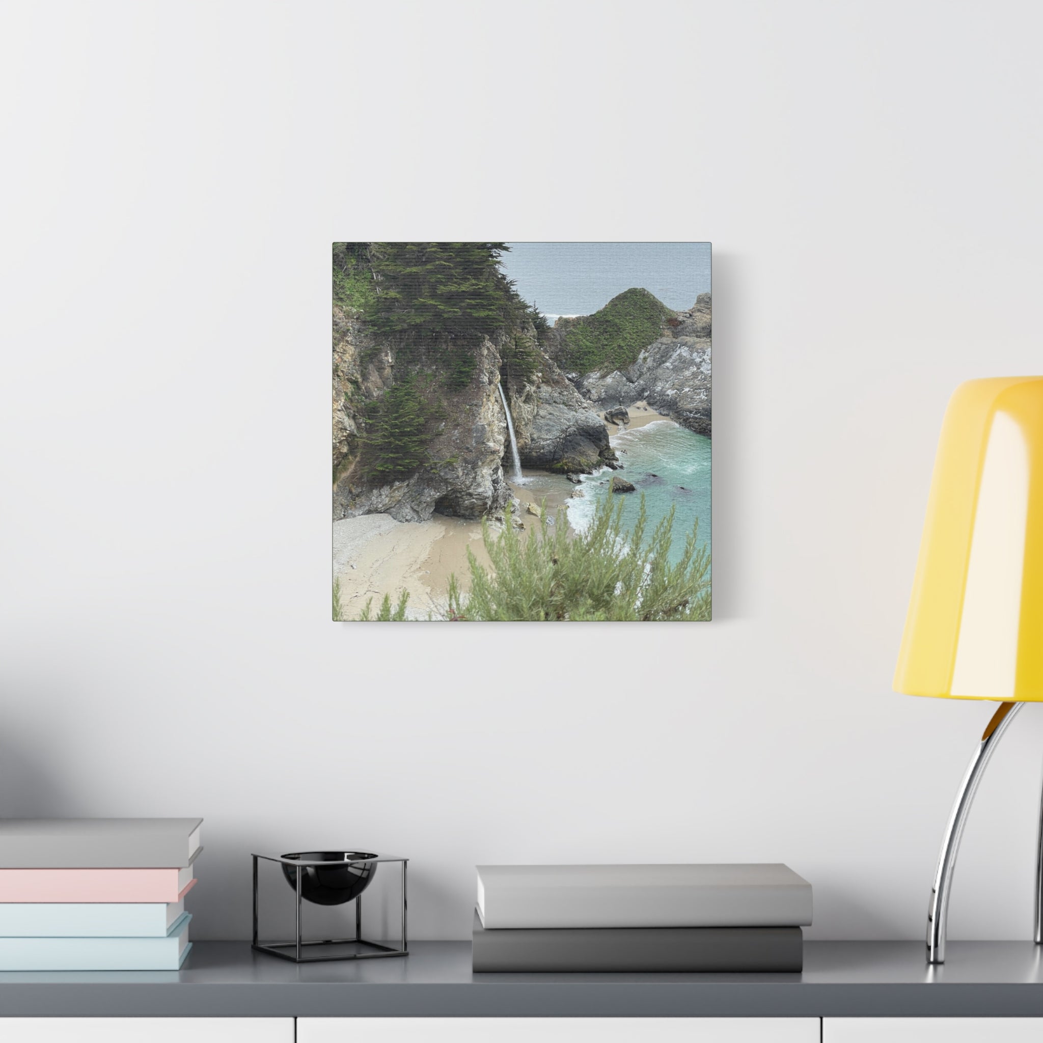 McWay Falls Coastal Canvas Print — Matte Stretched 1.25"
