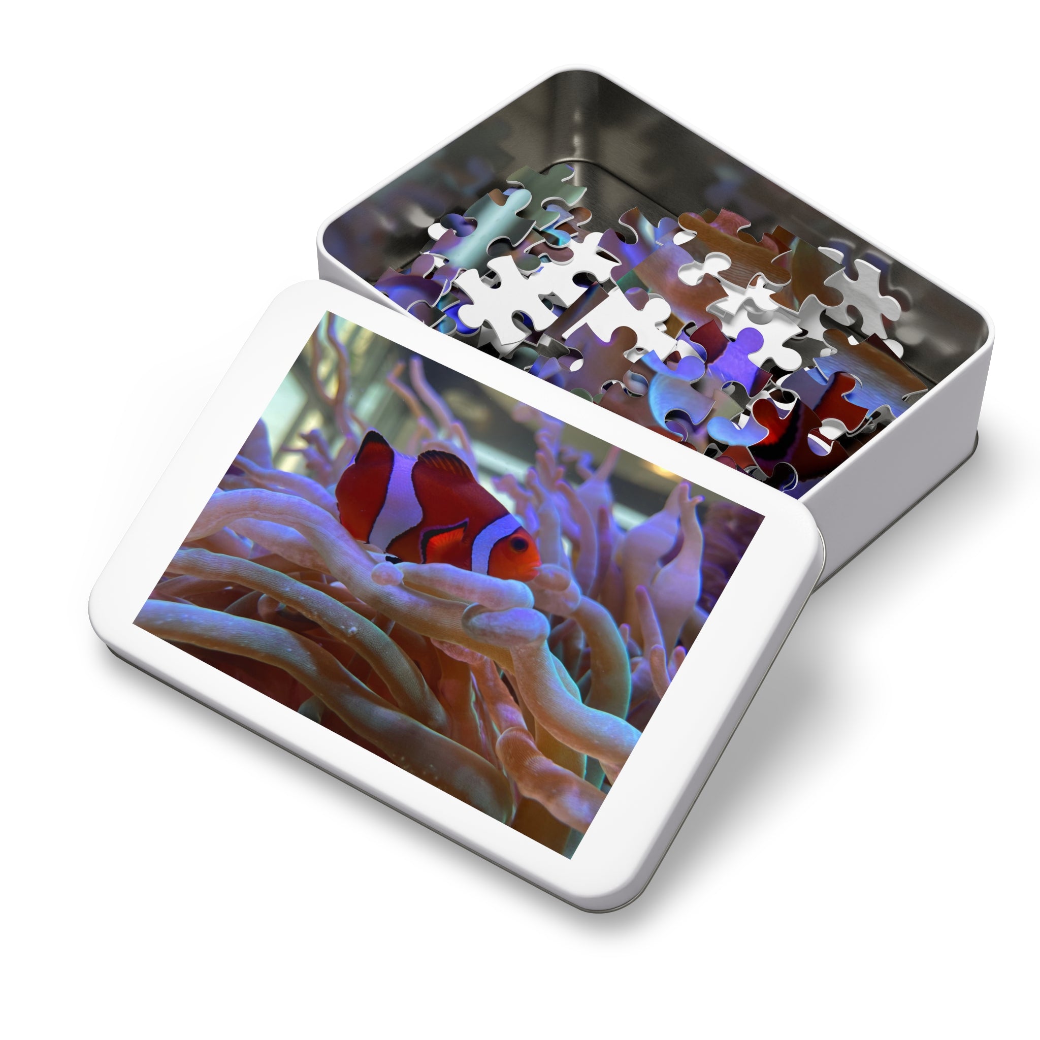 Clownfish Reef Jigsaw Puzzle — Puzzle with Tin Gift Box