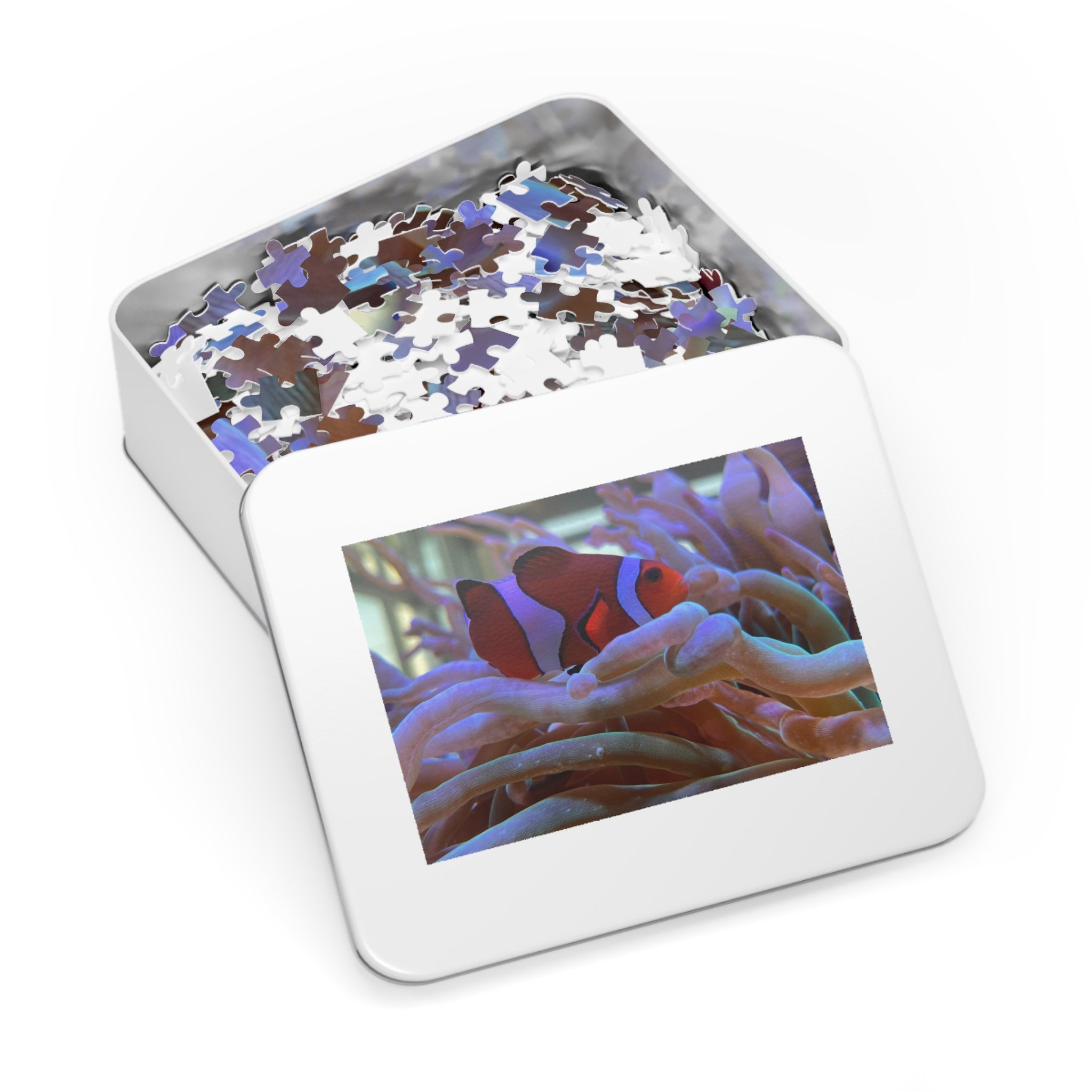 Clownfish Reef Jigsaw Puzzle — Puzzle with Tin Gift Box