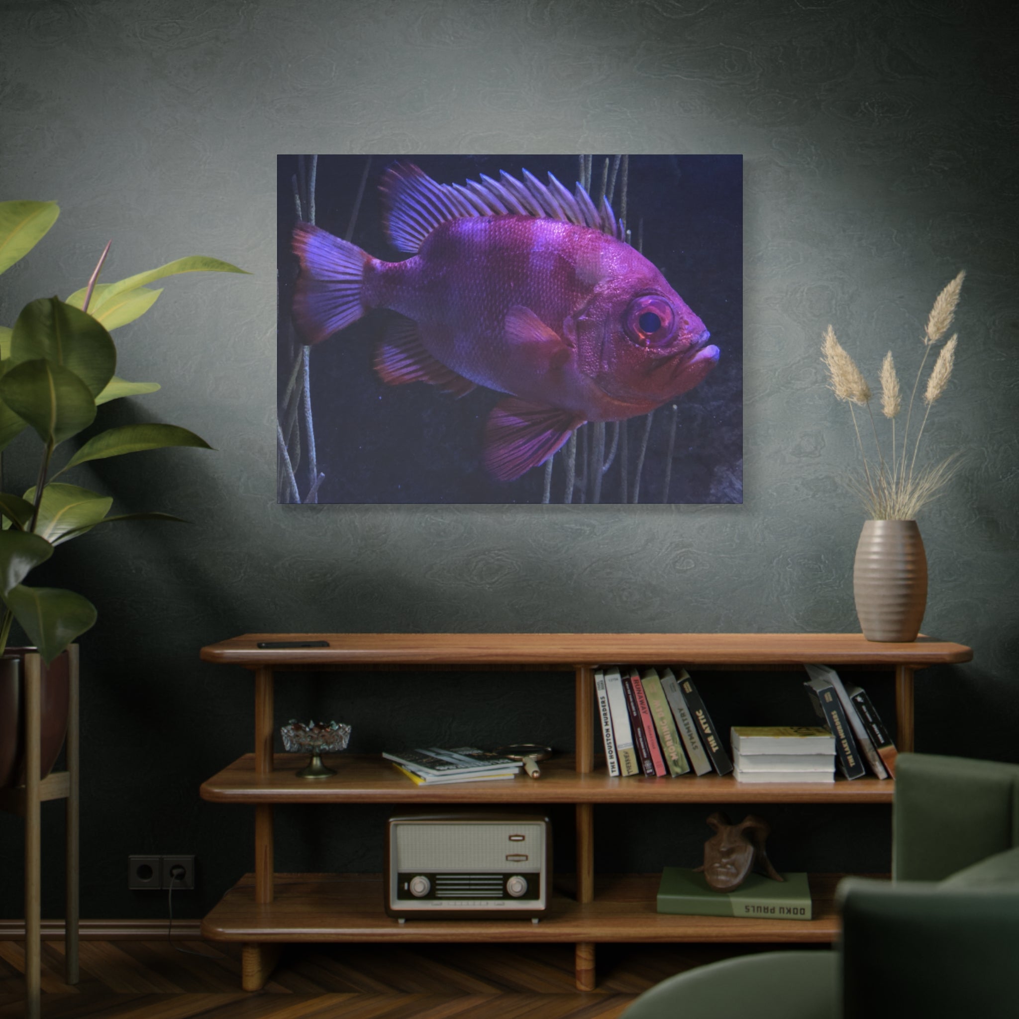 Popeye Catalufa Canvas Print — Vibrant Ocean Wall Art