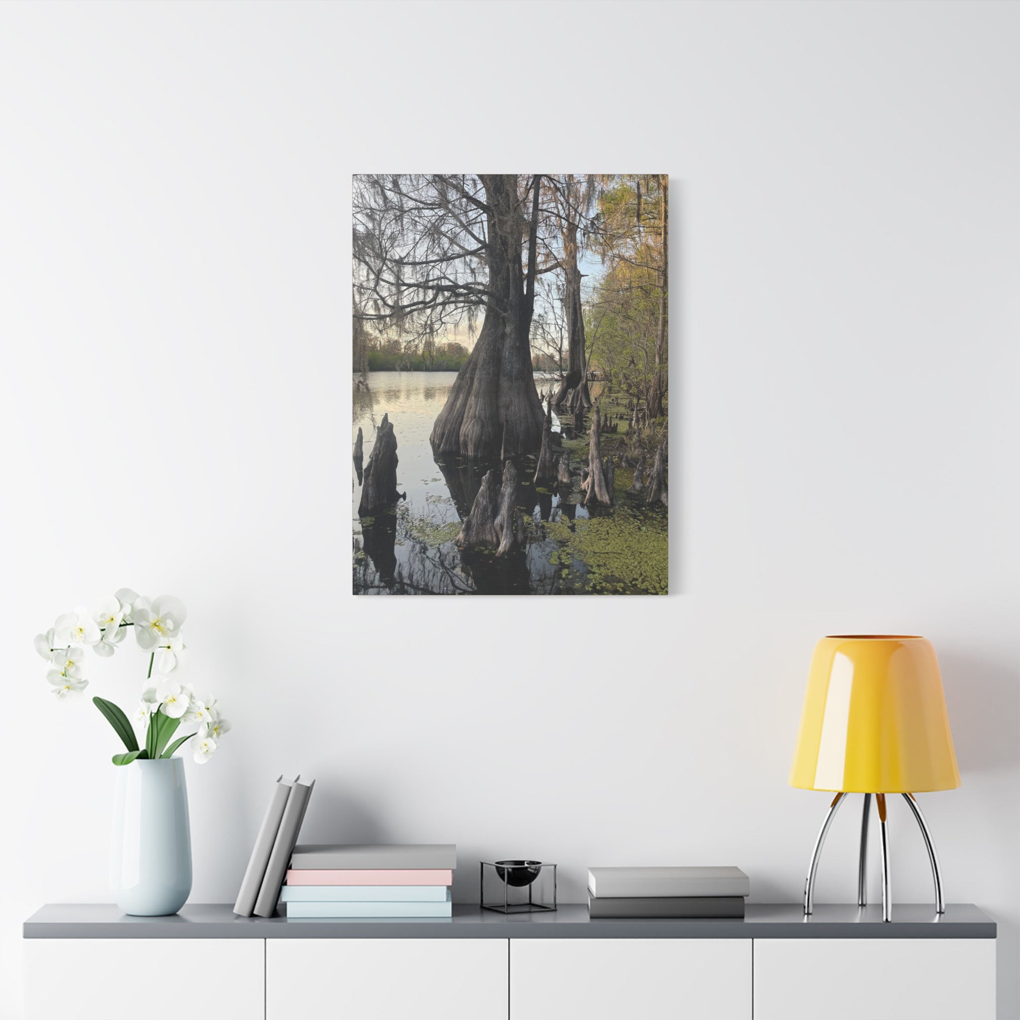 Swamp Matte Stretched Canvas