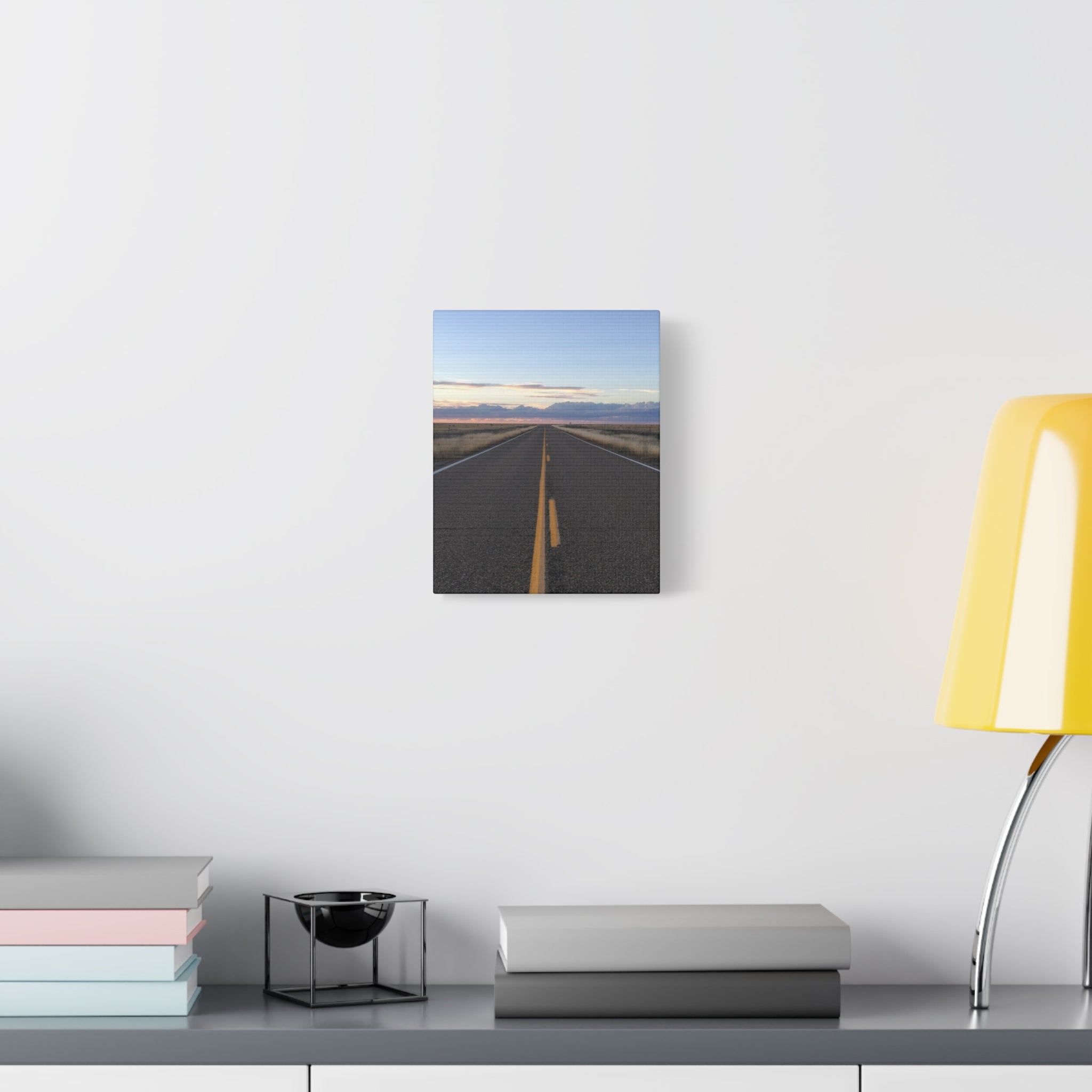 Open Road Canvas Print — Matte Stretched Wall Art (1.25")