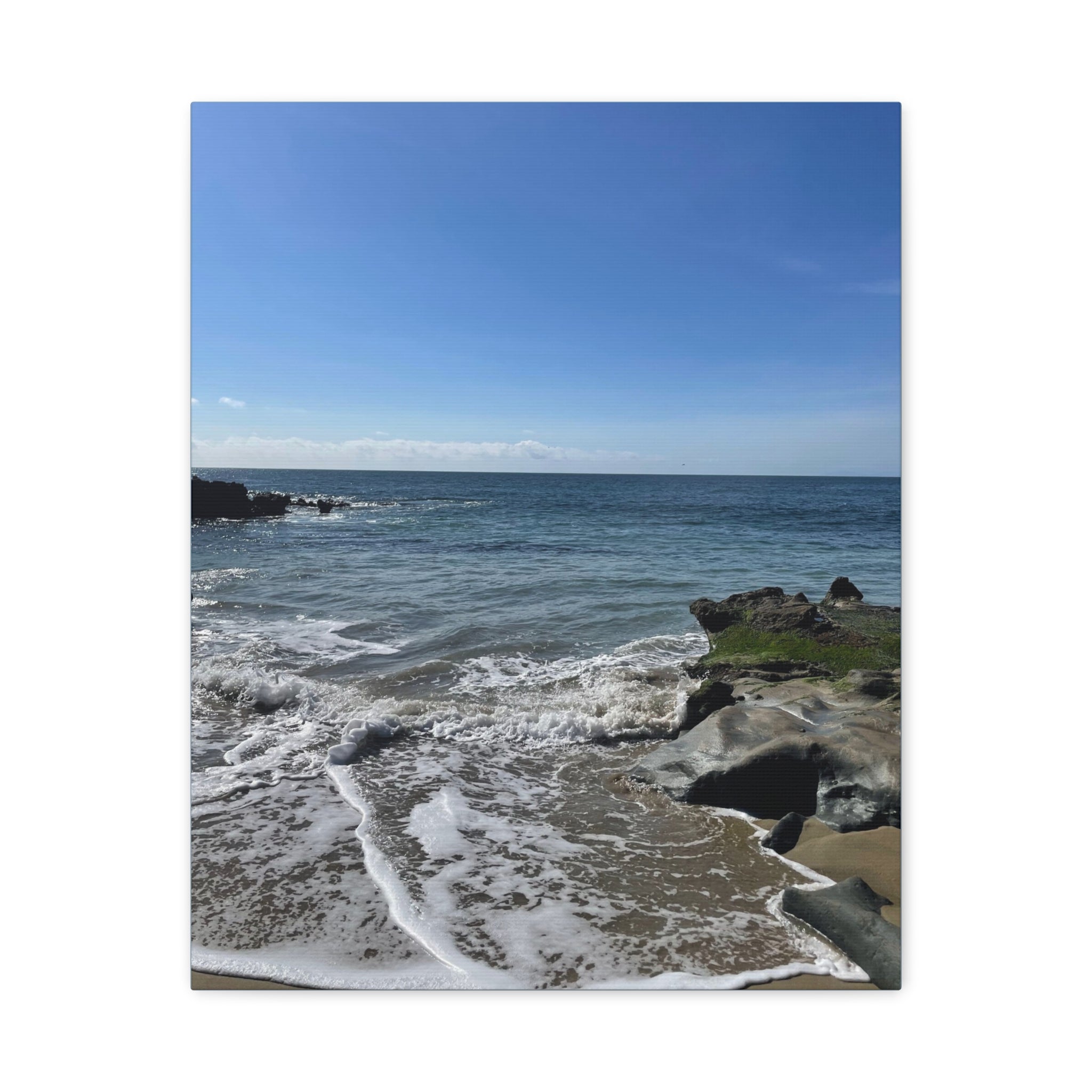 Coastal Calm Matte Stretched Canvas (1.25") — Seascape Wall Art
