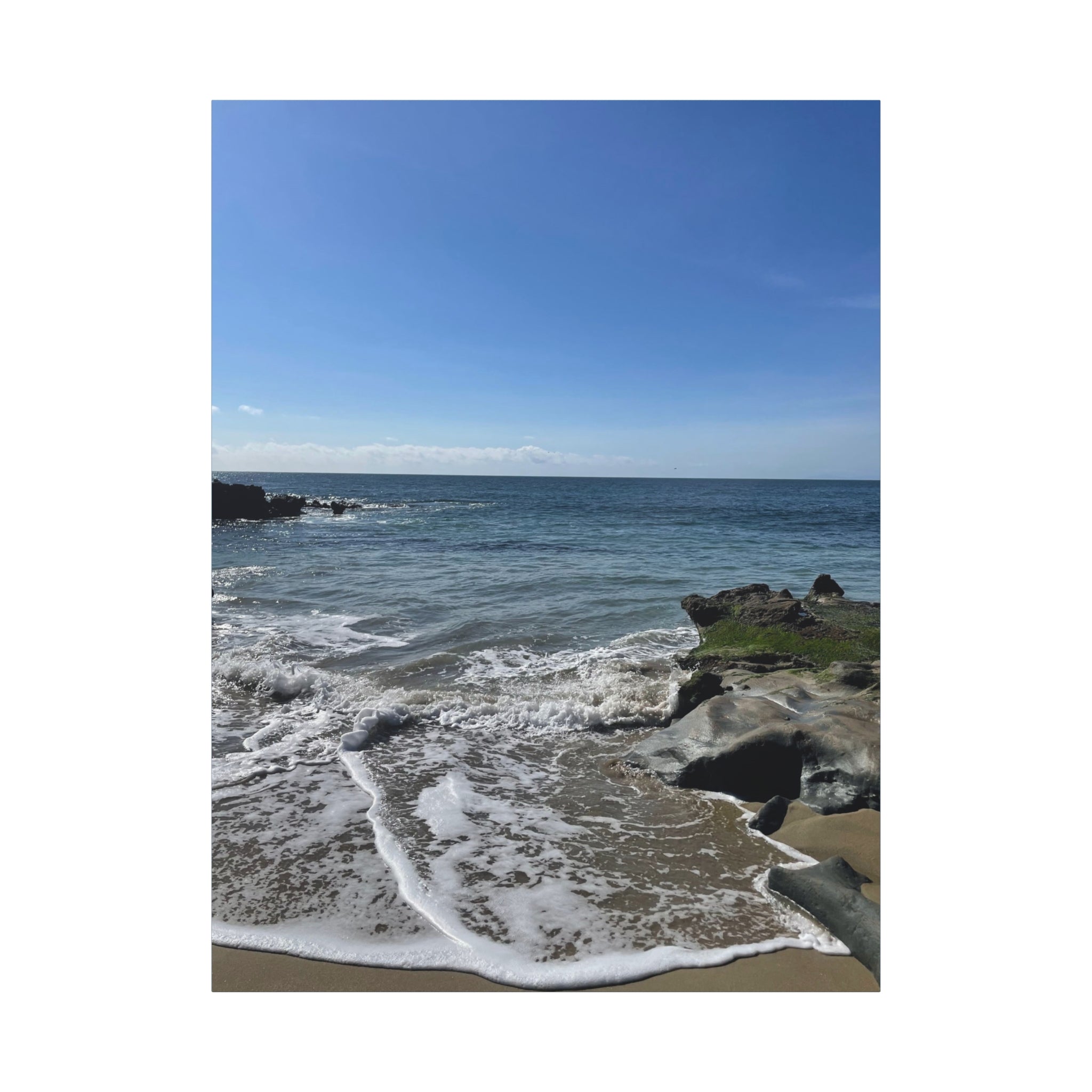 Coastal Calm Matte Stretched Canvas (1.25") — Seascape Wall Art