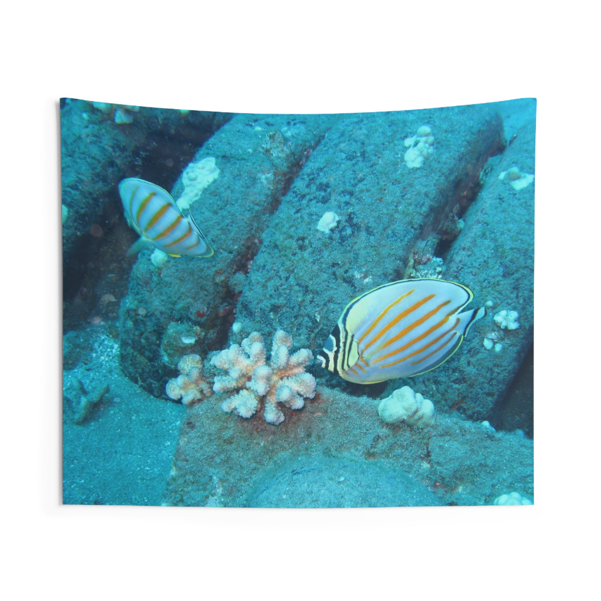 Tapestry - Tropical Coral Reef Fish Wall Hanging