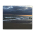 Ocean Beach Sunset Canvas Print — Matte Stretched Wall Art