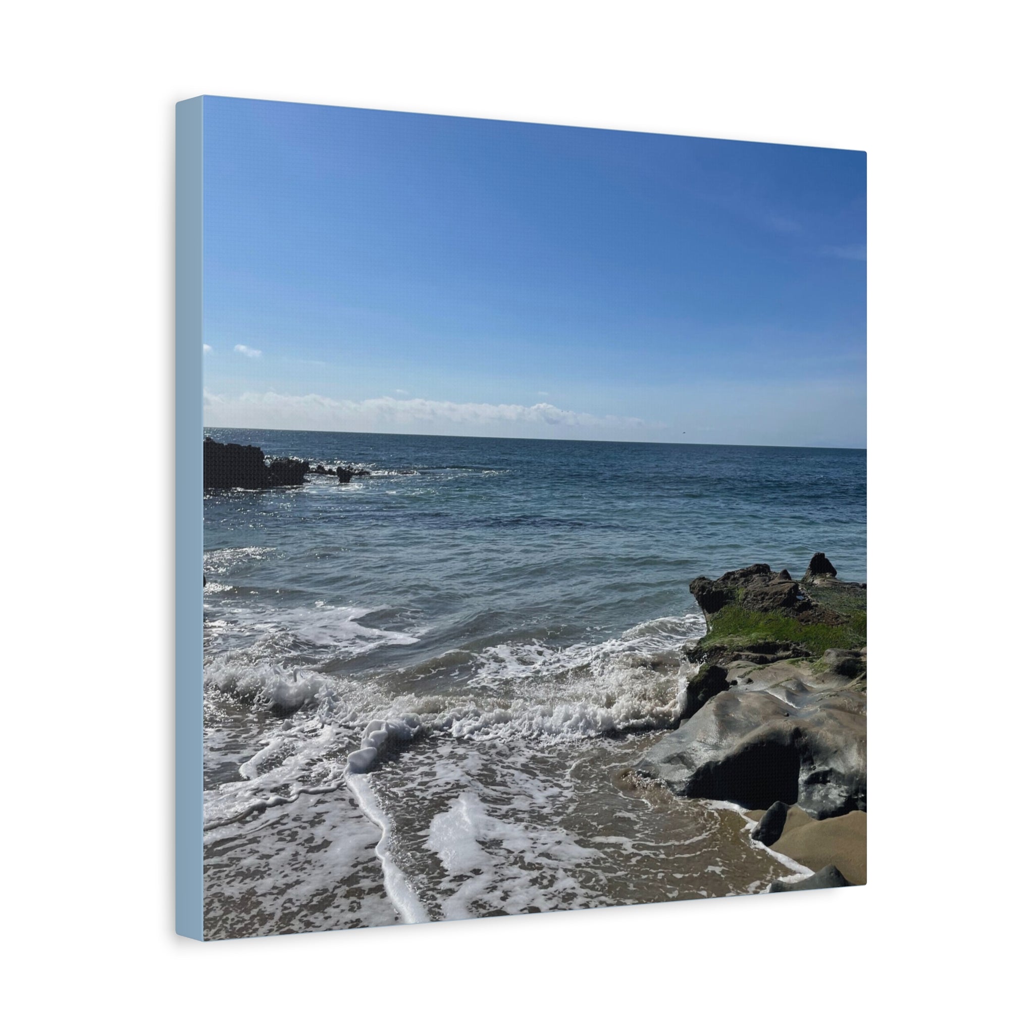 Coastal Calm Matte Stretched Canvas (1.25") — Seascape Wall Art