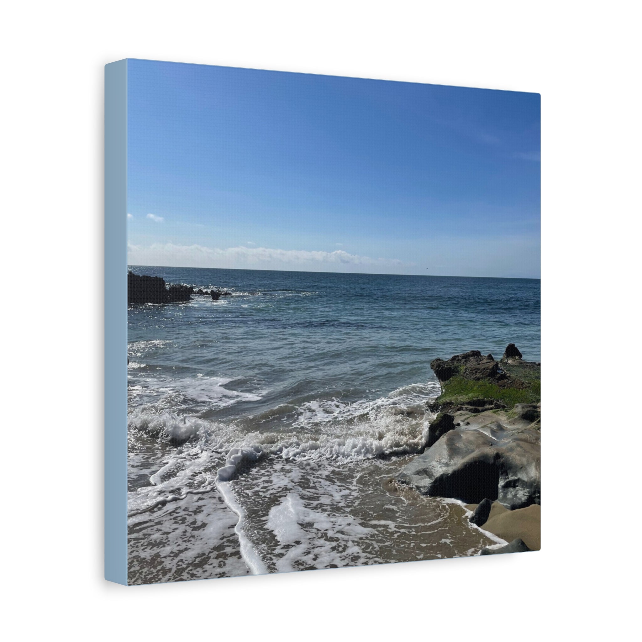 Coastal Calm Matte Stretched Canvas (1.25") — Seascape Wall Art